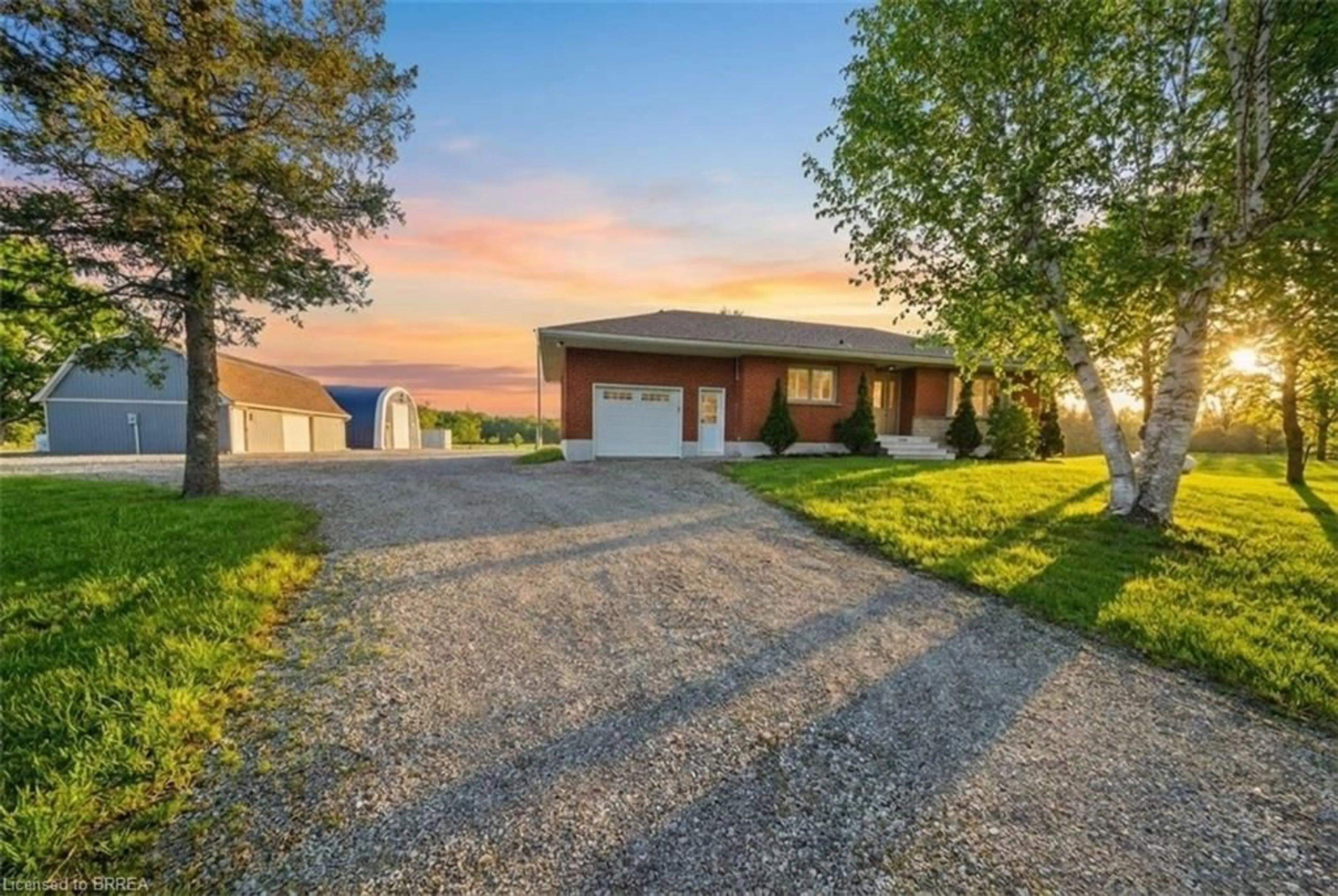 A pic from outside/outdoor area/front of a property/back of a property/a pic from drone, street for 2028 Villa Nova Rd, Townsend Ontario N0E 1R0