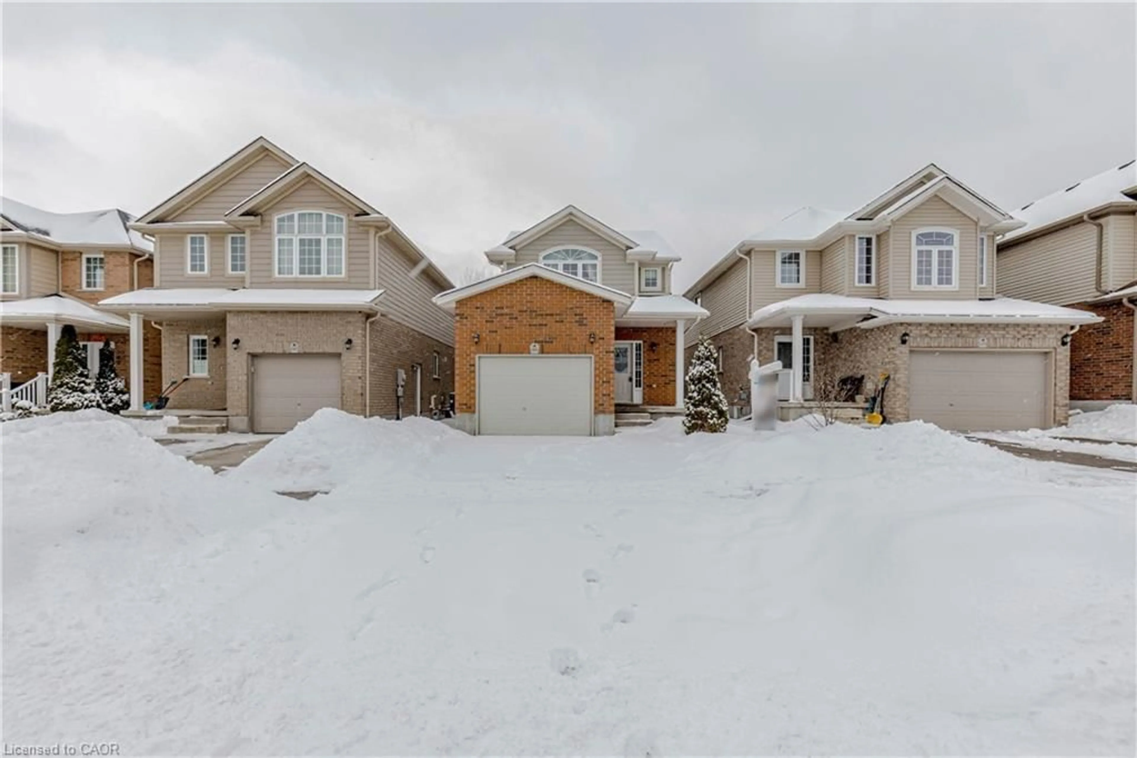 A pic from outside/outdoor area/front of a property/back of a property/a pic from drone, street for 1243 Old Zeller Dr, Kitchener Ontario N2A 0A2