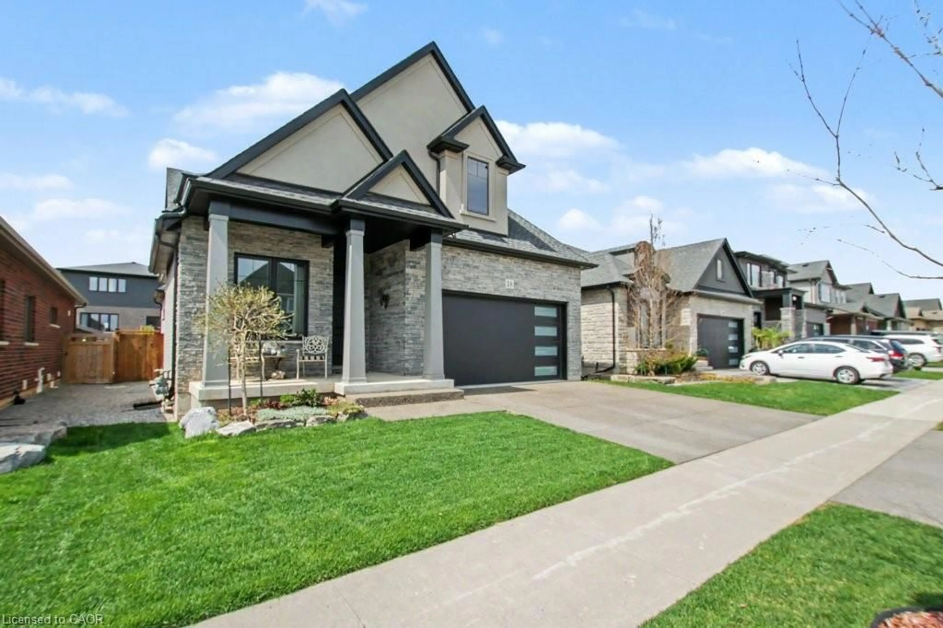 Home with brick exterior material, street for 38 Swan Ave, Fonthill Ontario L0S 1E6