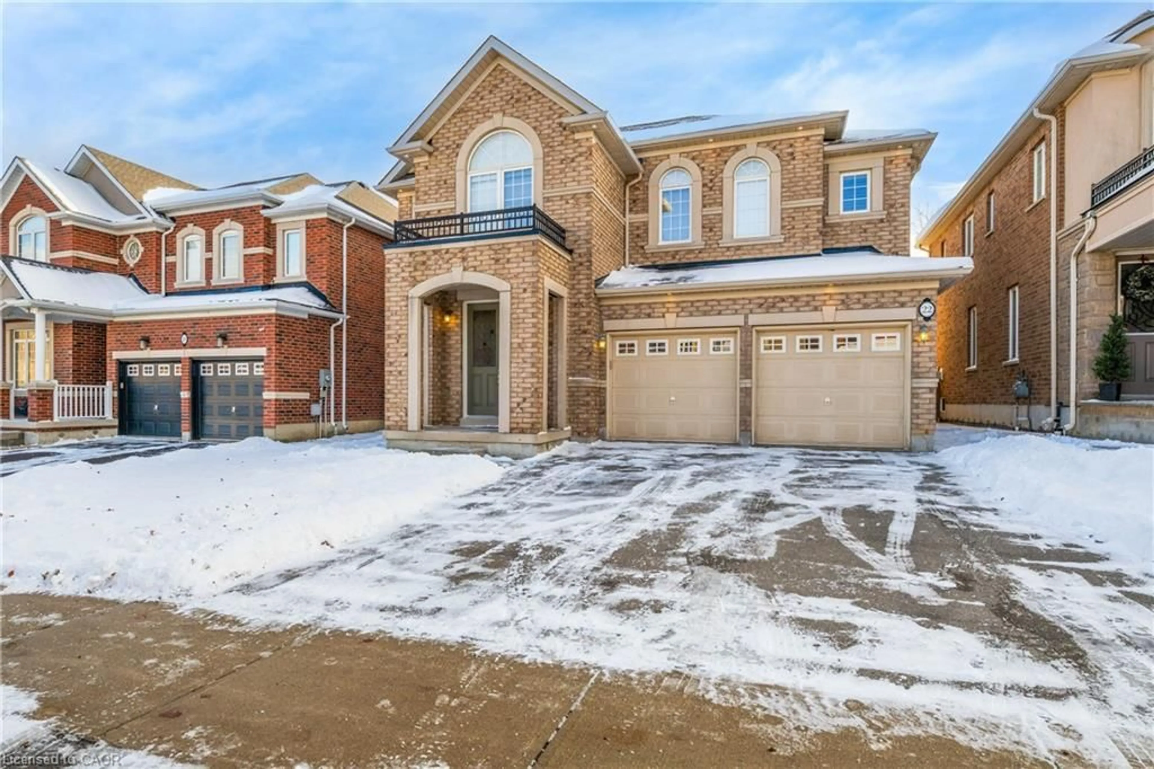 Home with brick exterior material, street for 22 Woodhouse St, Hamilton Ontario L9K 0H2