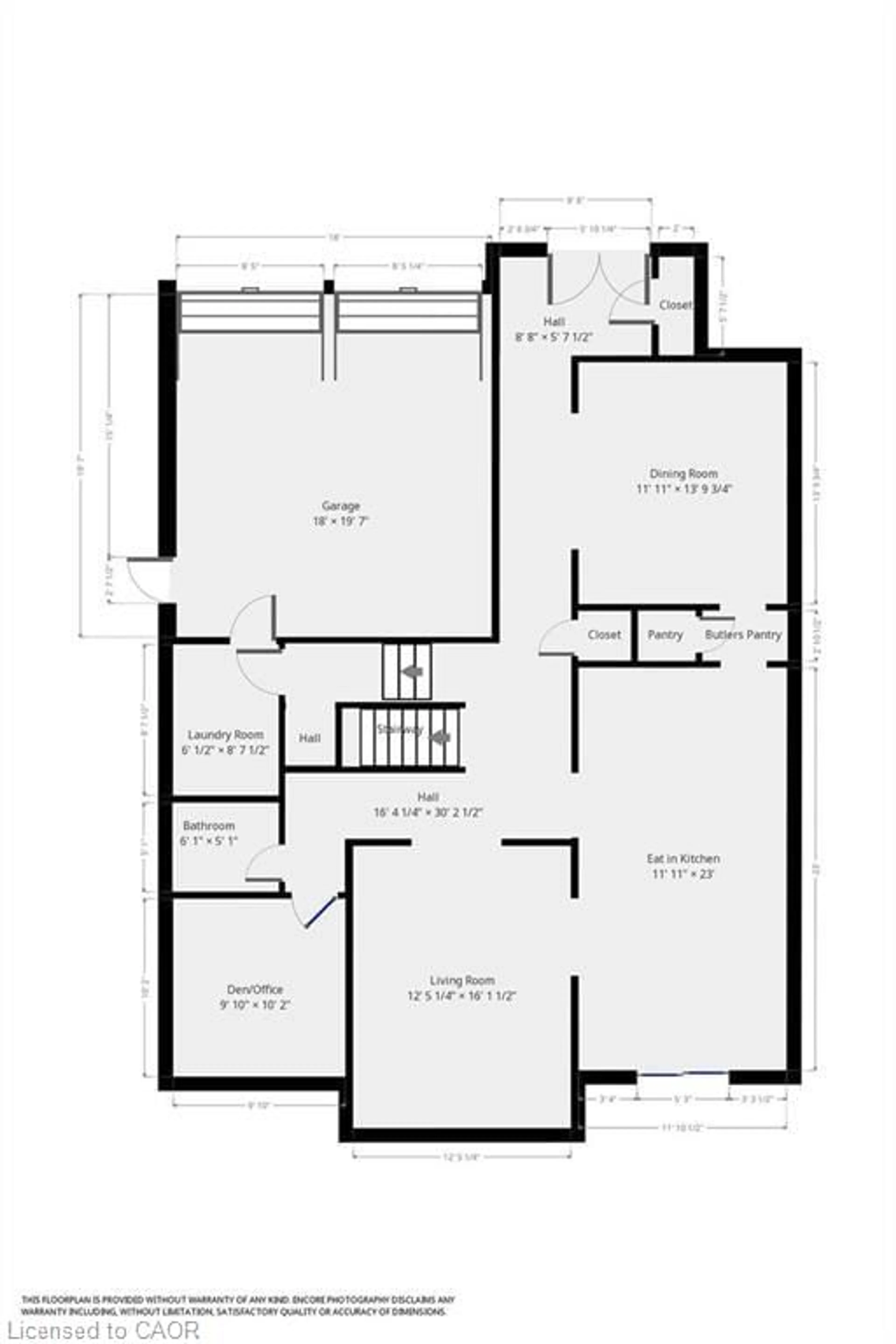 Floor plan for 22 Woodhouse St, Hamilton Ontario L9K 0H2