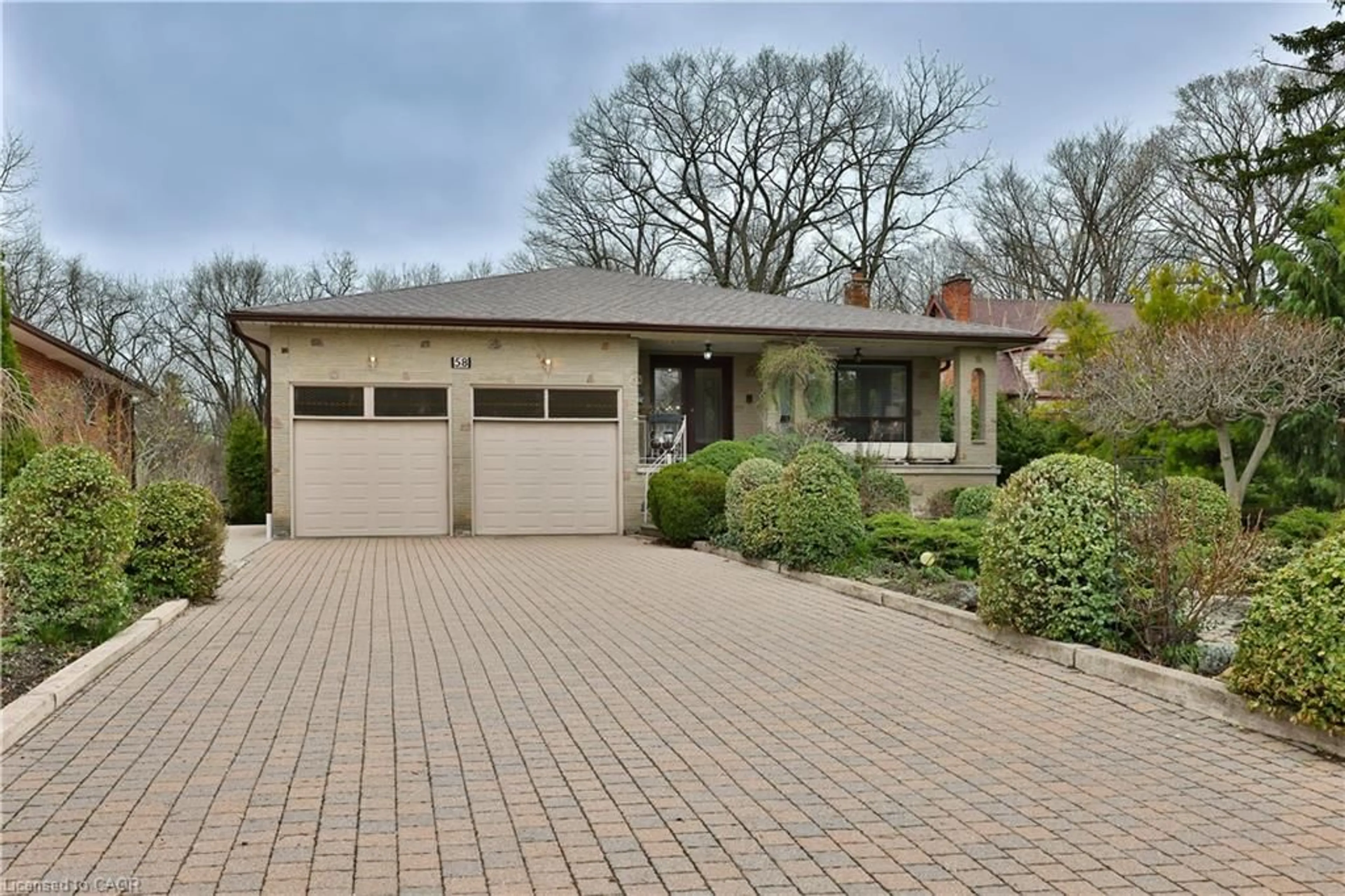 Home with brick exterior material, street for 58 North Park Dr, North York Ontario M6L 1K2