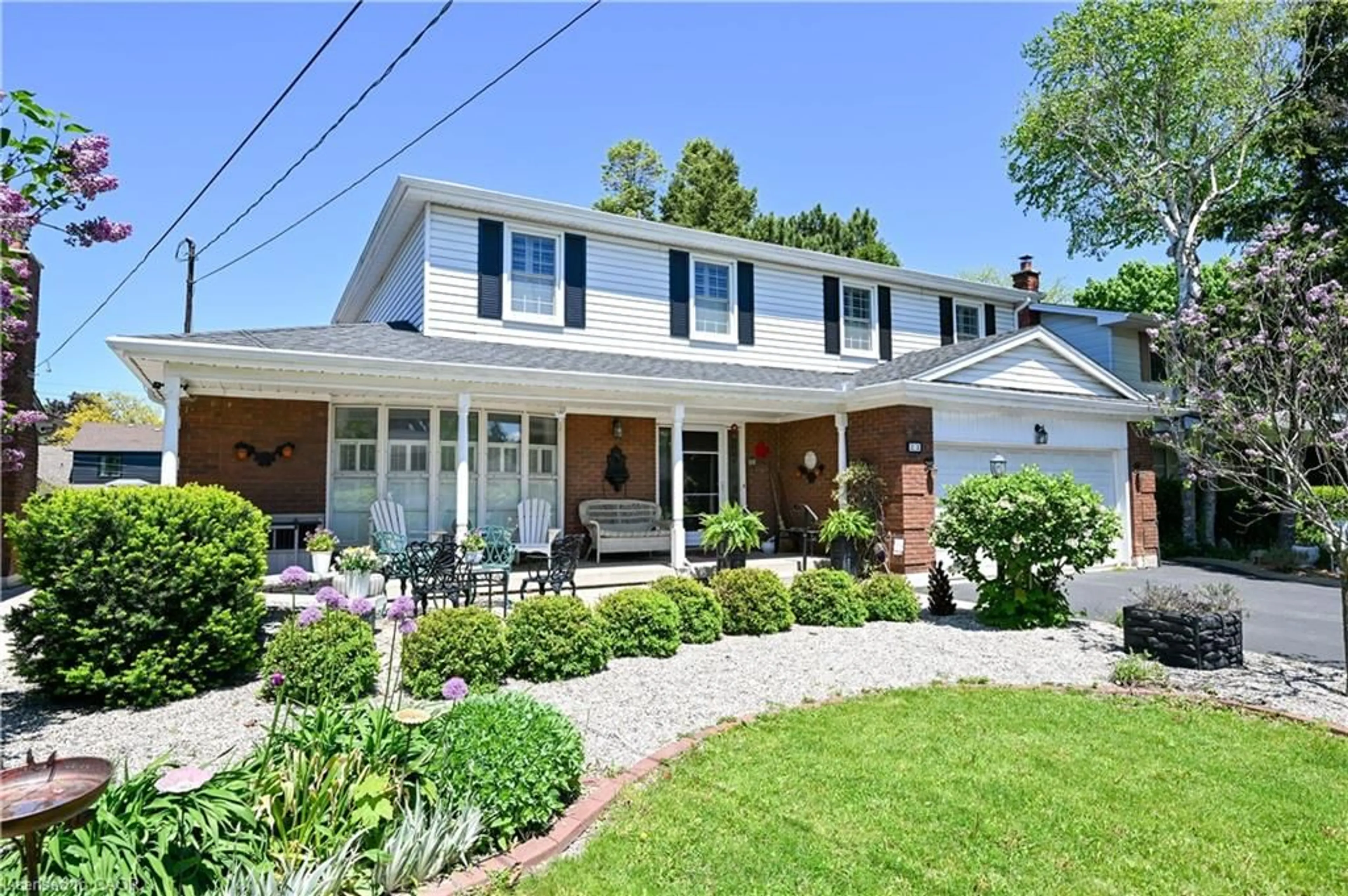 Home with brick exterior material, street for 23 Donlea Dr, Hamilton Ontario L8T 1K5