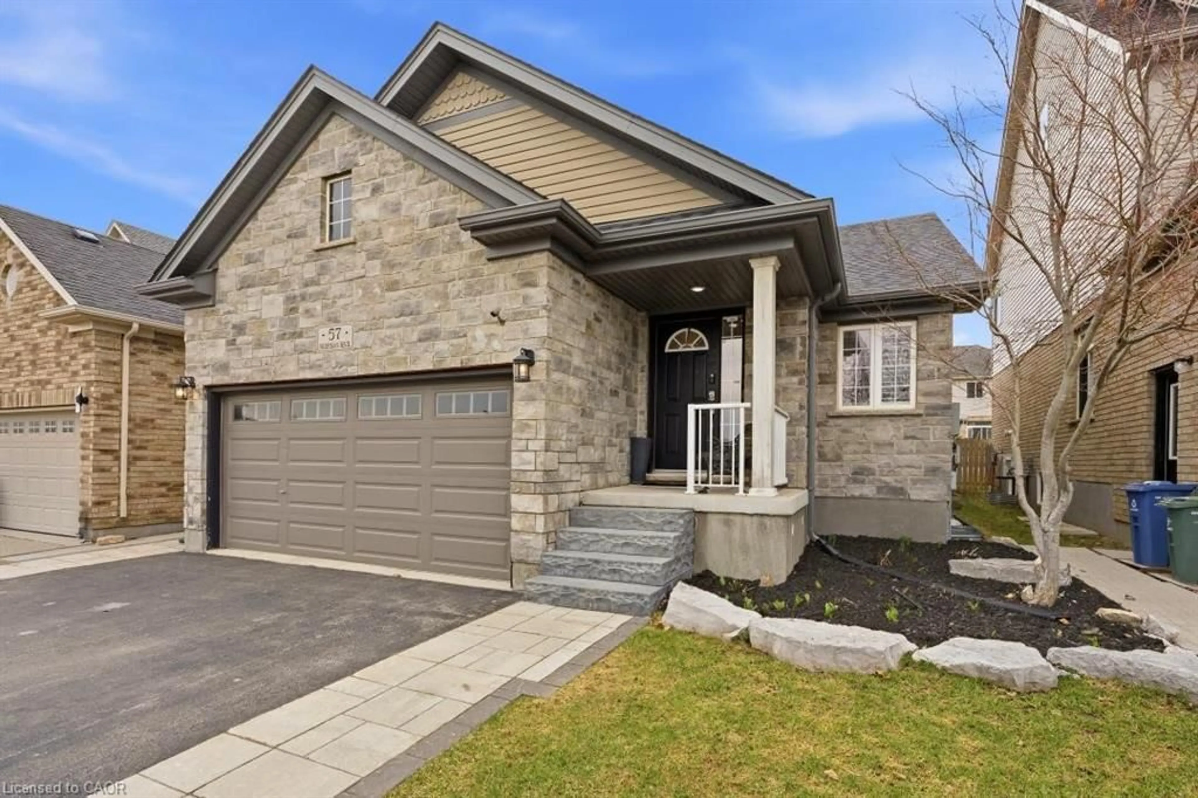 Home with brick exterior material, street for 57 Wideman Blvd, Guelph Ontario N1E 0H9