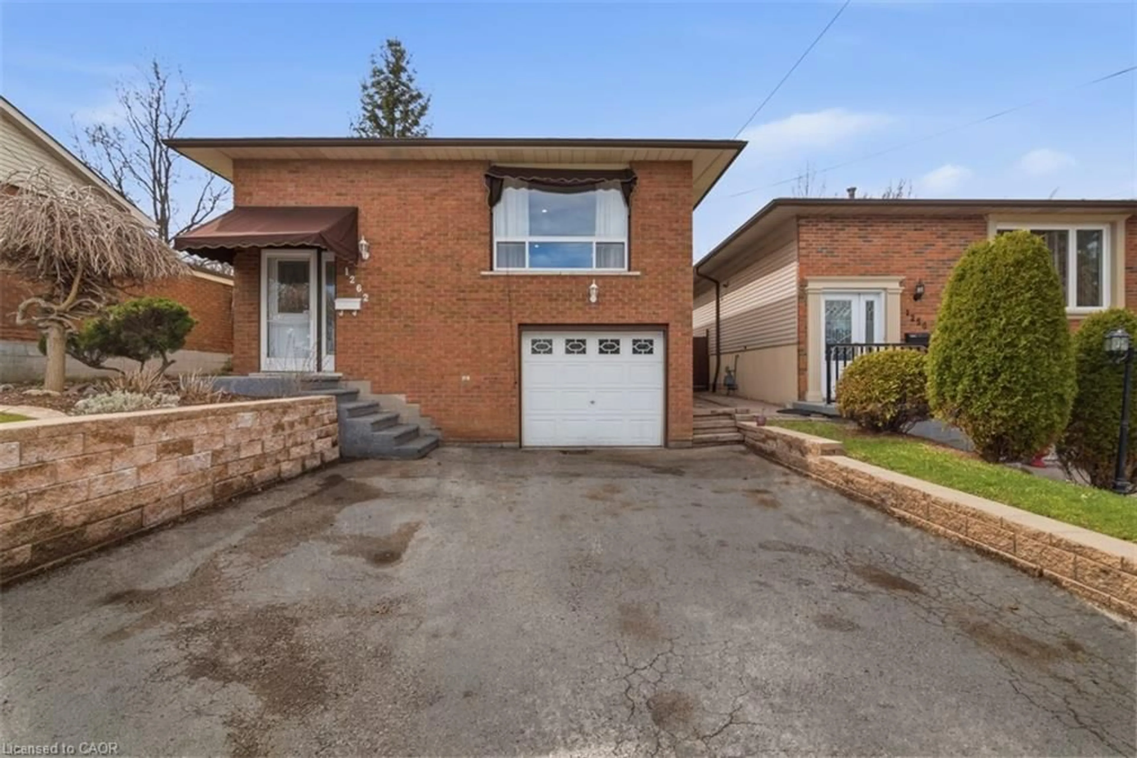 Home with brick exterior material, street for 1262 Upper Gage Ave, Hamilton Ontario L8W 1E4