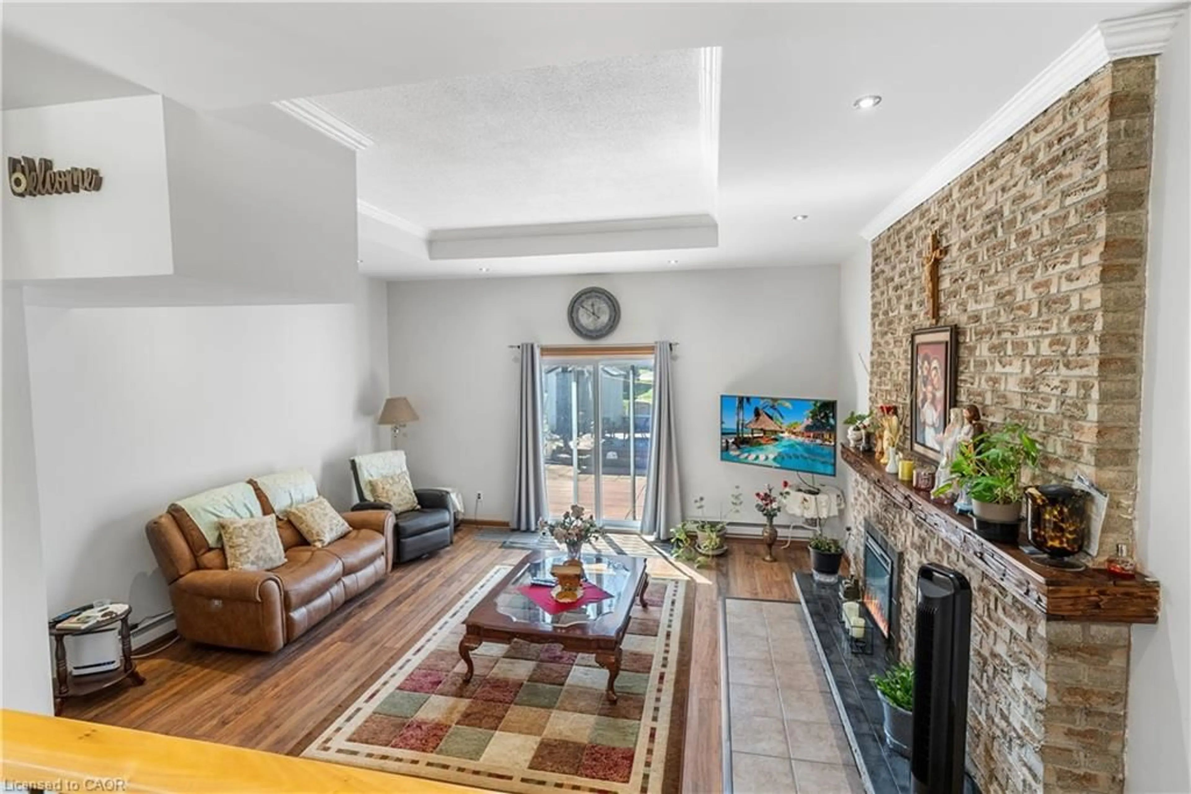 Living room with furniture, unknown for 9A Hampton St, Brantford Ontario N3S 7J2