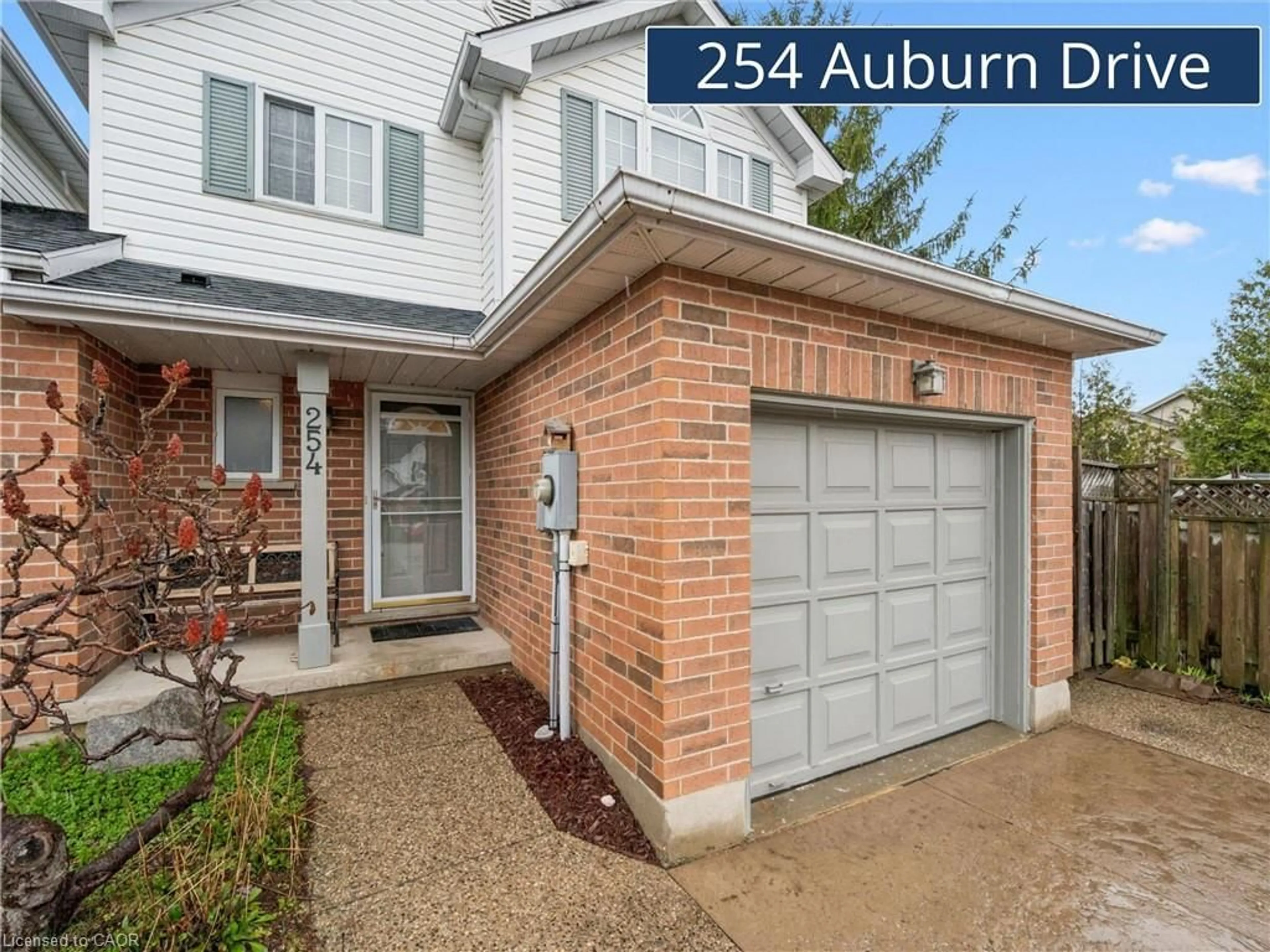 Home with brick exterior material, street for 254 Auburn Dr, Waterloo Ontario N2K 3Z4
