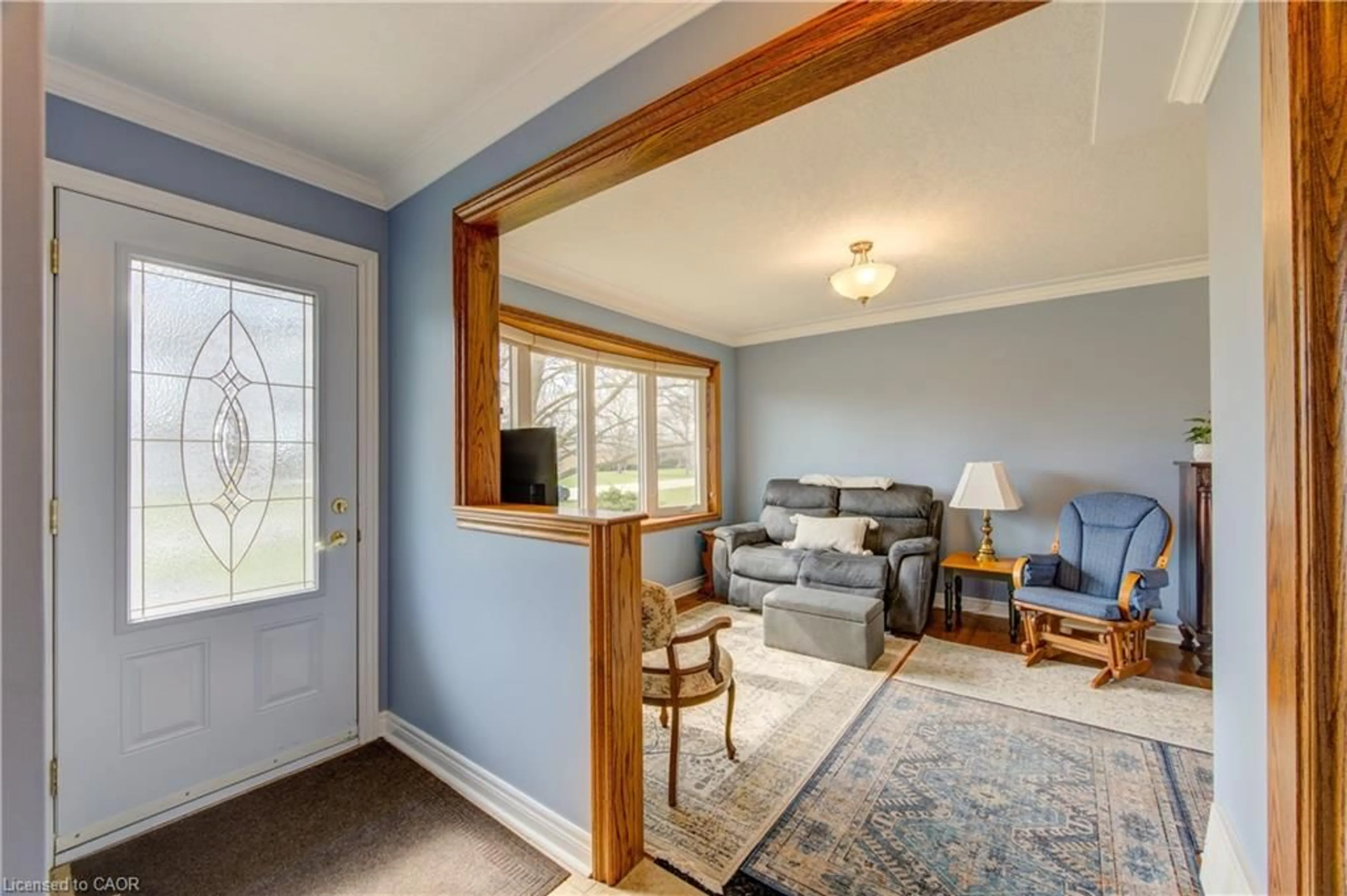 Living room with furniture, unknown for 8 Marshall Ave, Roseville Ontario N0B 1E0