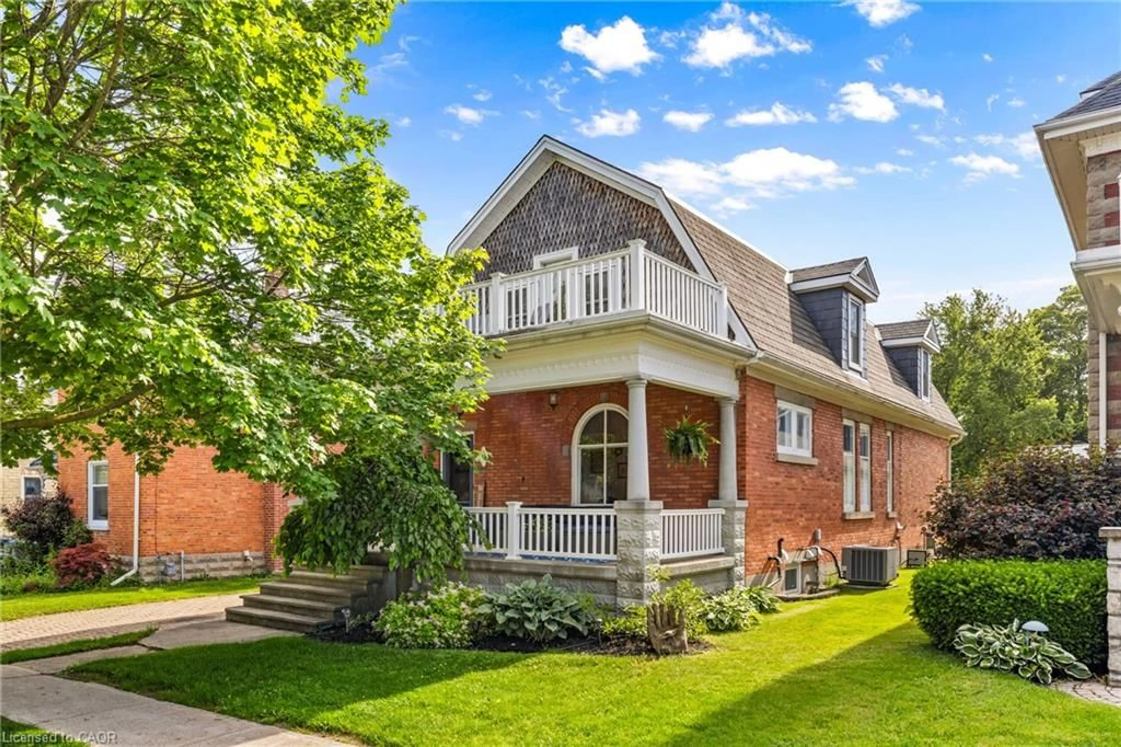 Home with brick exterior material, street for 14 Goshen St, Zurich Ontario N0M 2T0