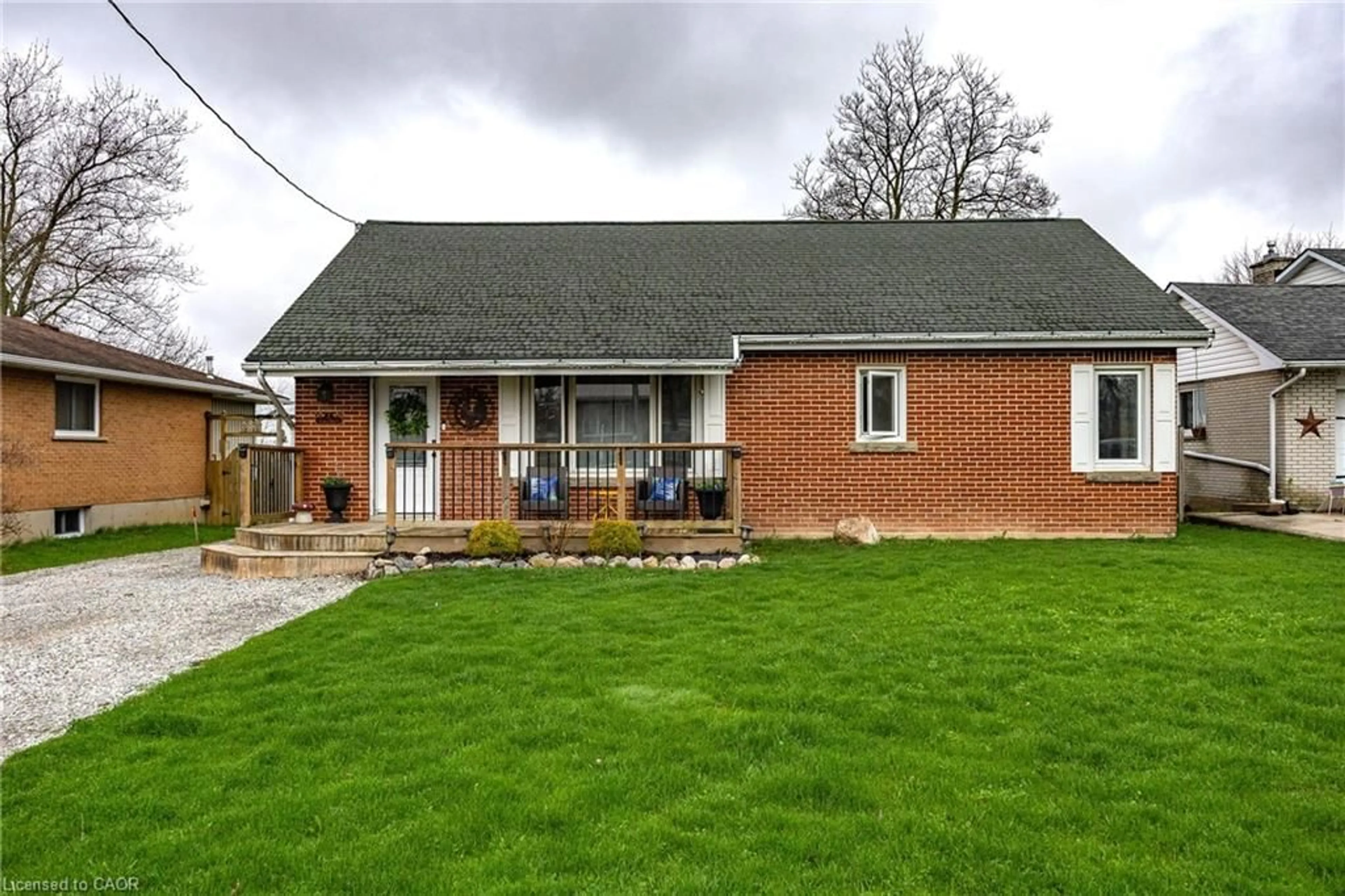 Home with brick exterior material, street for 7 Church St, Jarvis Ontario N0A 1J0