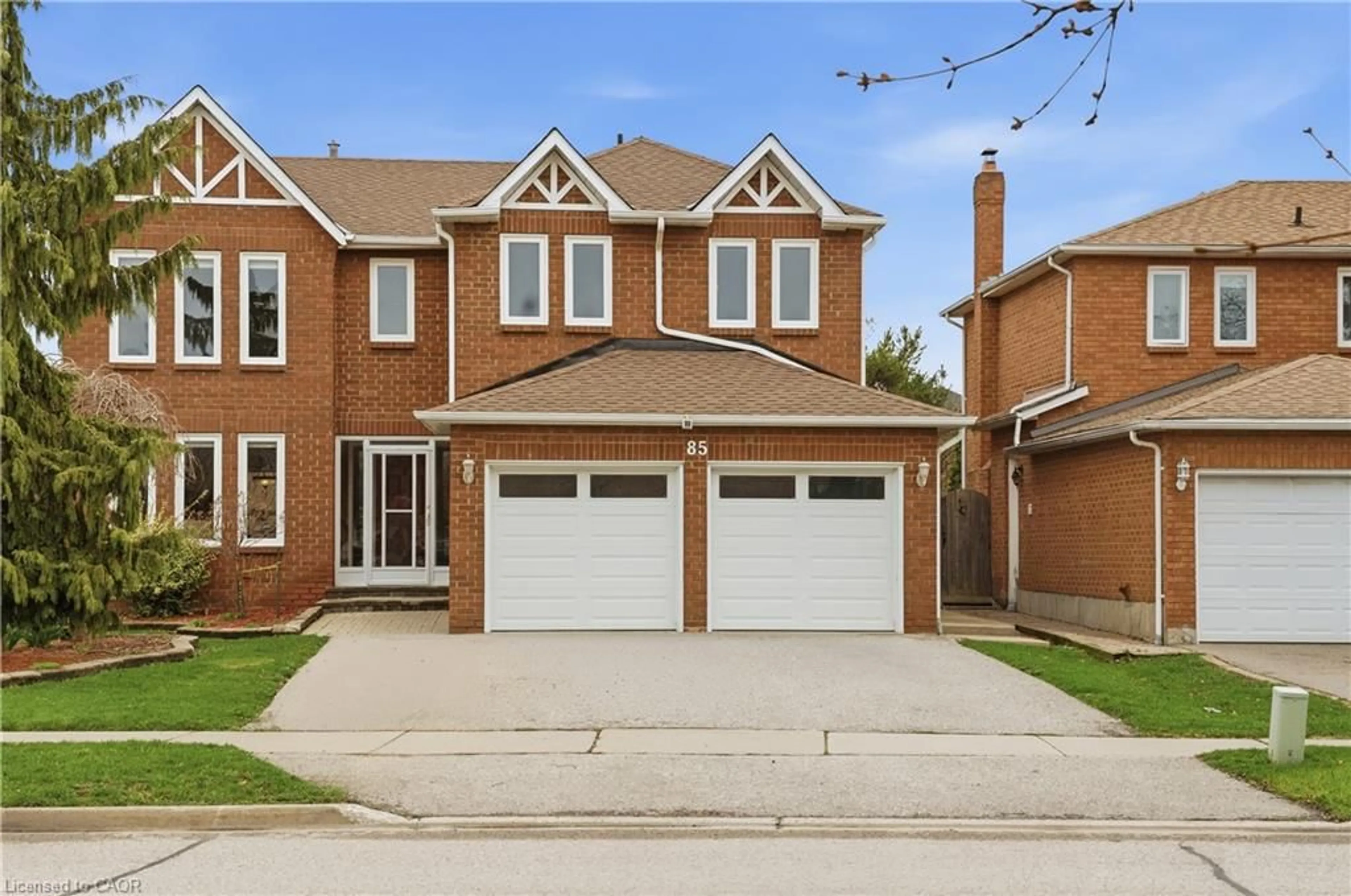 Home with brick exterior material, street for 85 Professor's Lake Pky, Brampton Ontario L6S 4T4