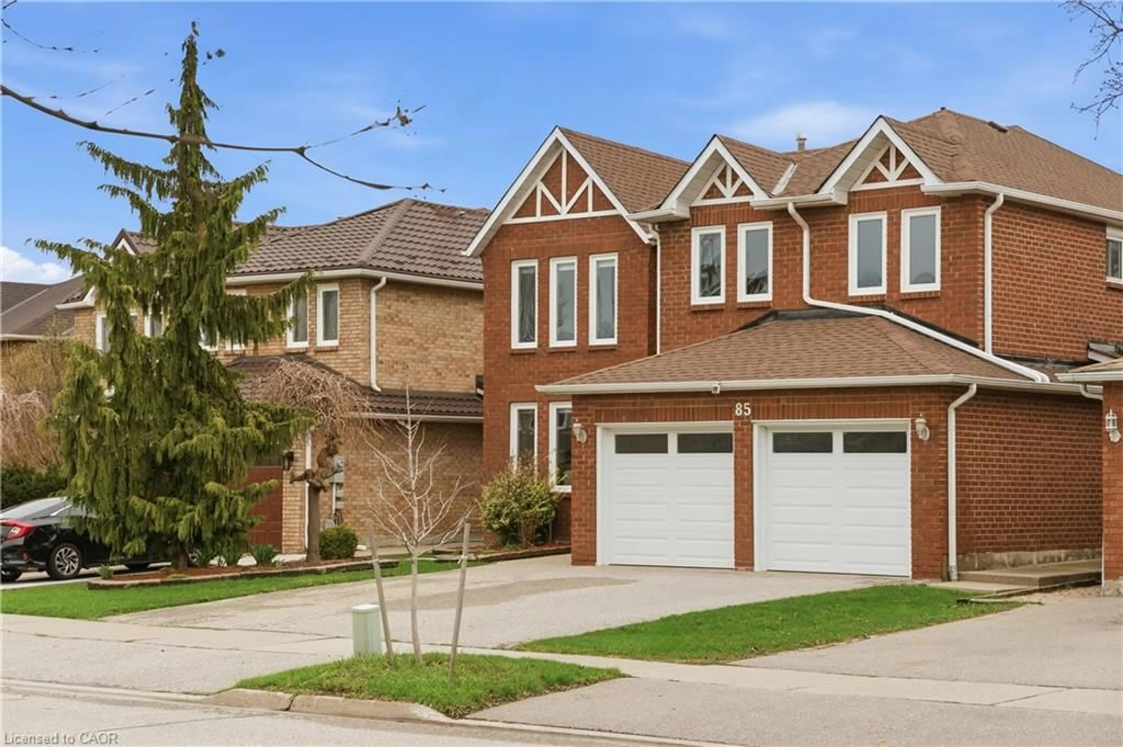 Home with brick exterior material, street for 85 Professor's Lake Pky, Brampton Ontario L6S 4T4