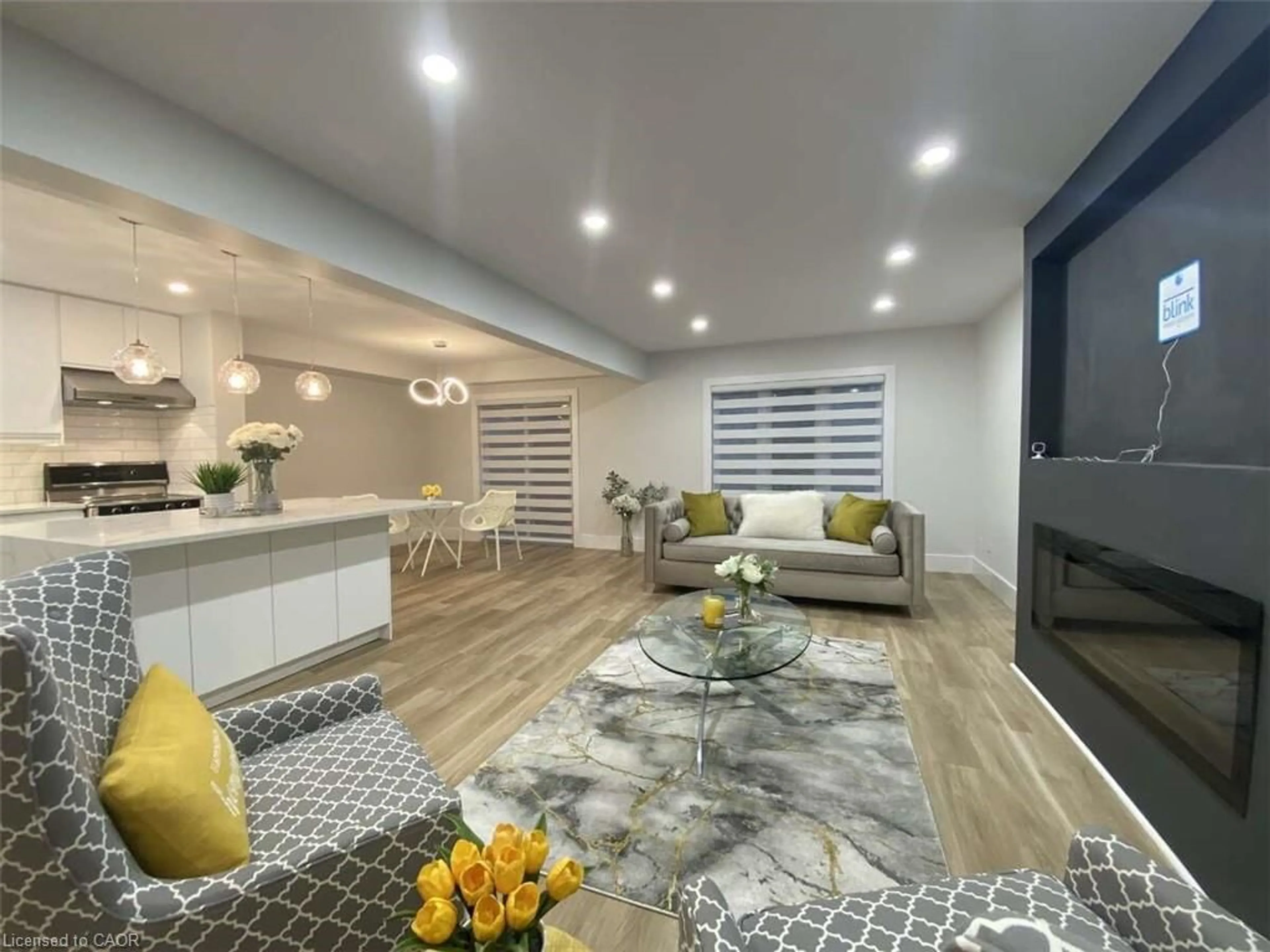 Living room with furniture, unknown for 125 Steepleridge St, Kitchener Ontario N2P 2W2