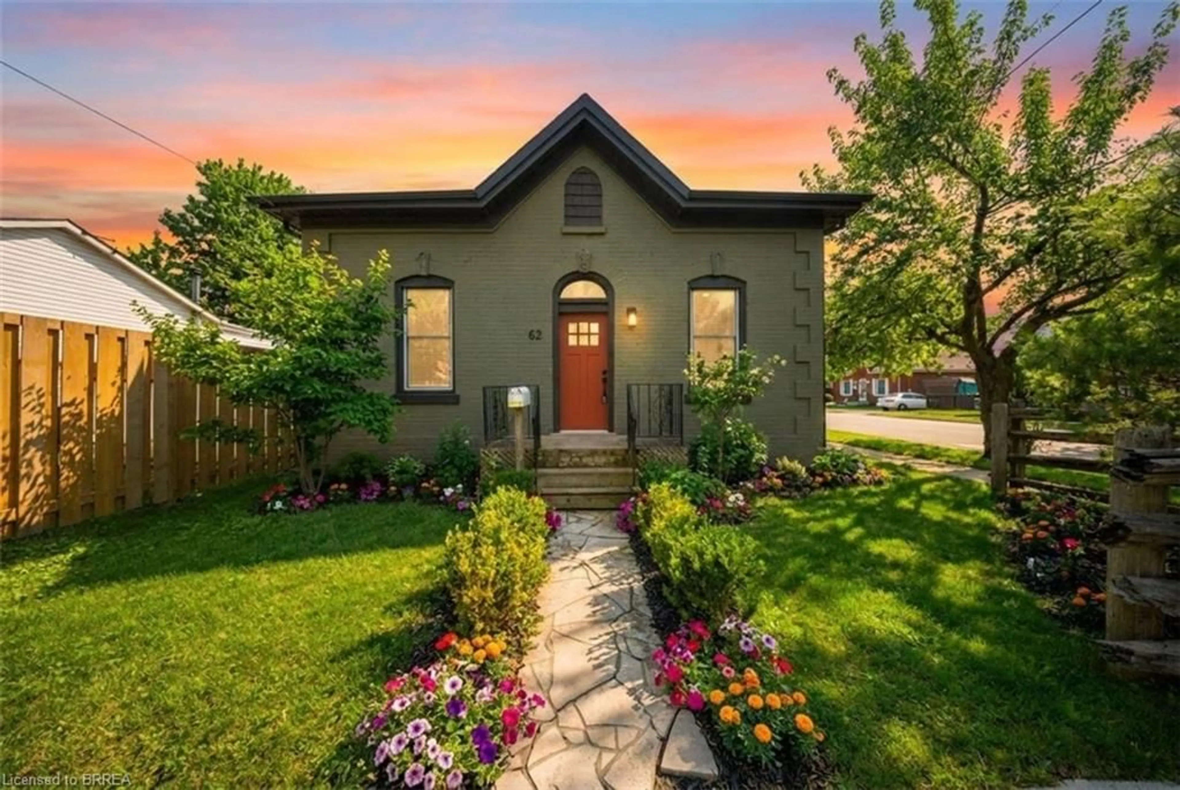 Home with brick exterior material, street for 62 Walnut St, Brantford Ontario N3T 1H2