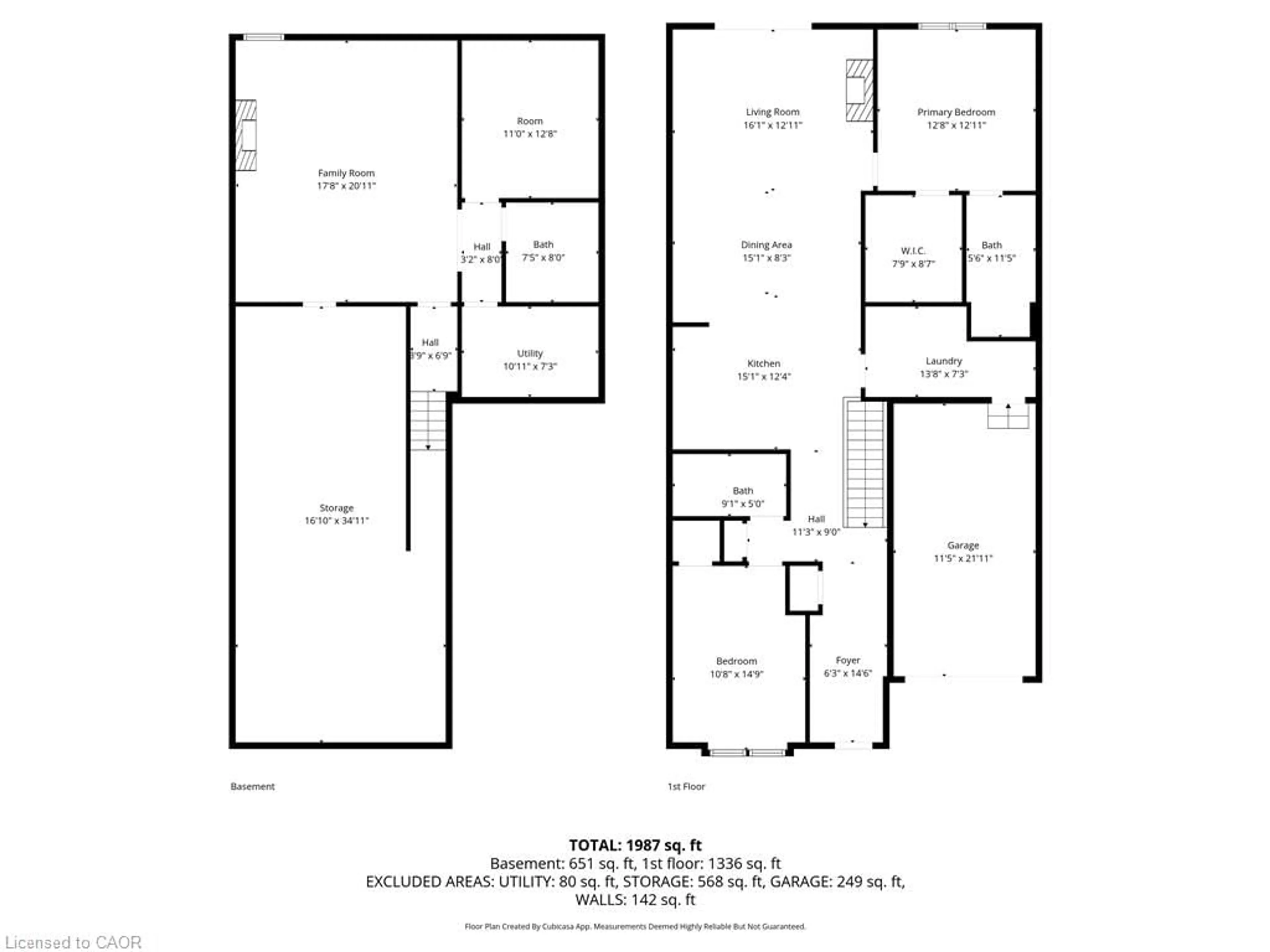 Floor plan for 65 Paradise Grove, Niagara-on-the-Lake Ontario L0S 1T0