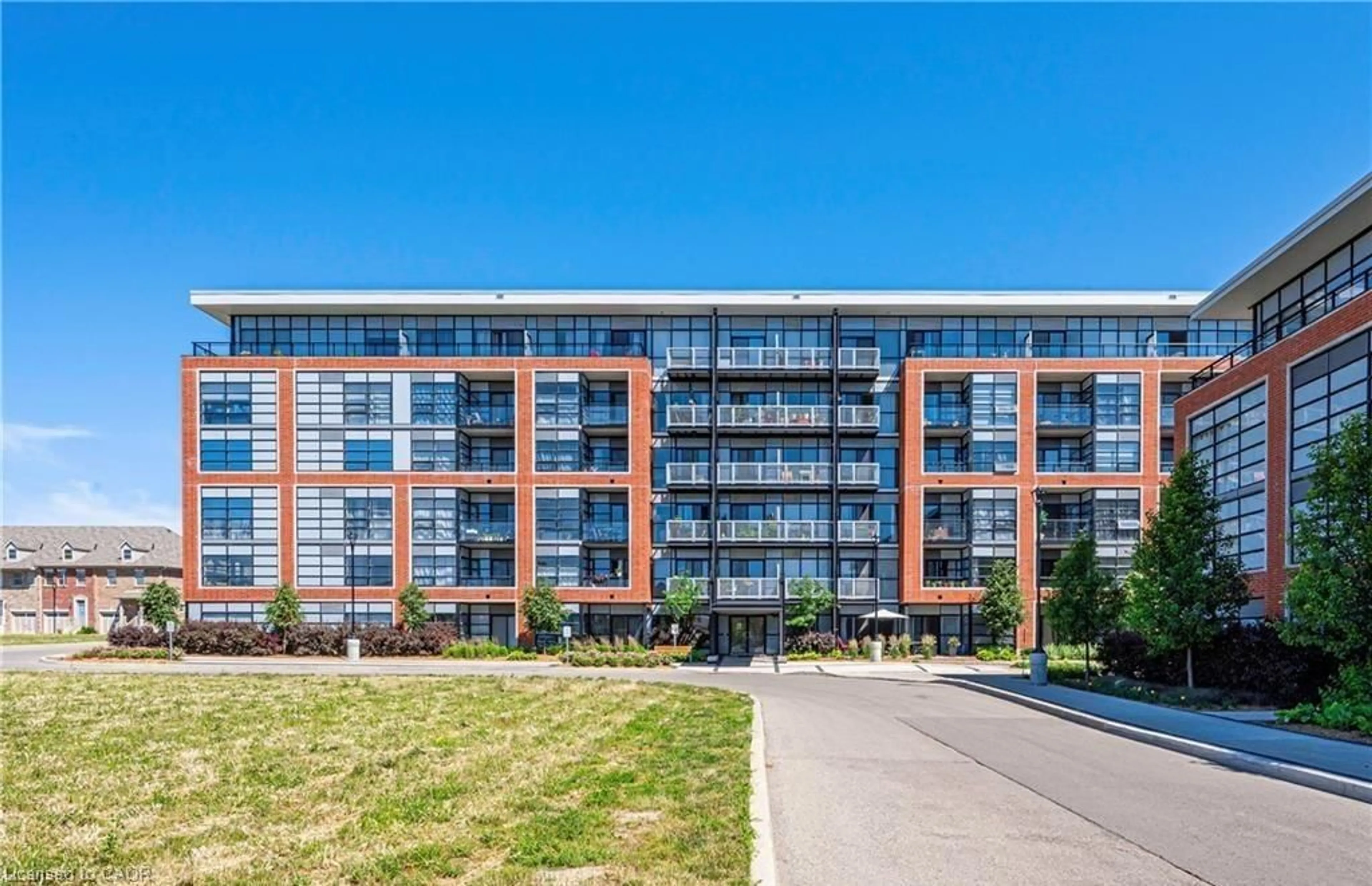 A pic from outside/outdoor area/front of a property/back of a property/a pic from drone, building for 15 Prince Albert Blvd #602, Kitchener Ontario N2H 0C2