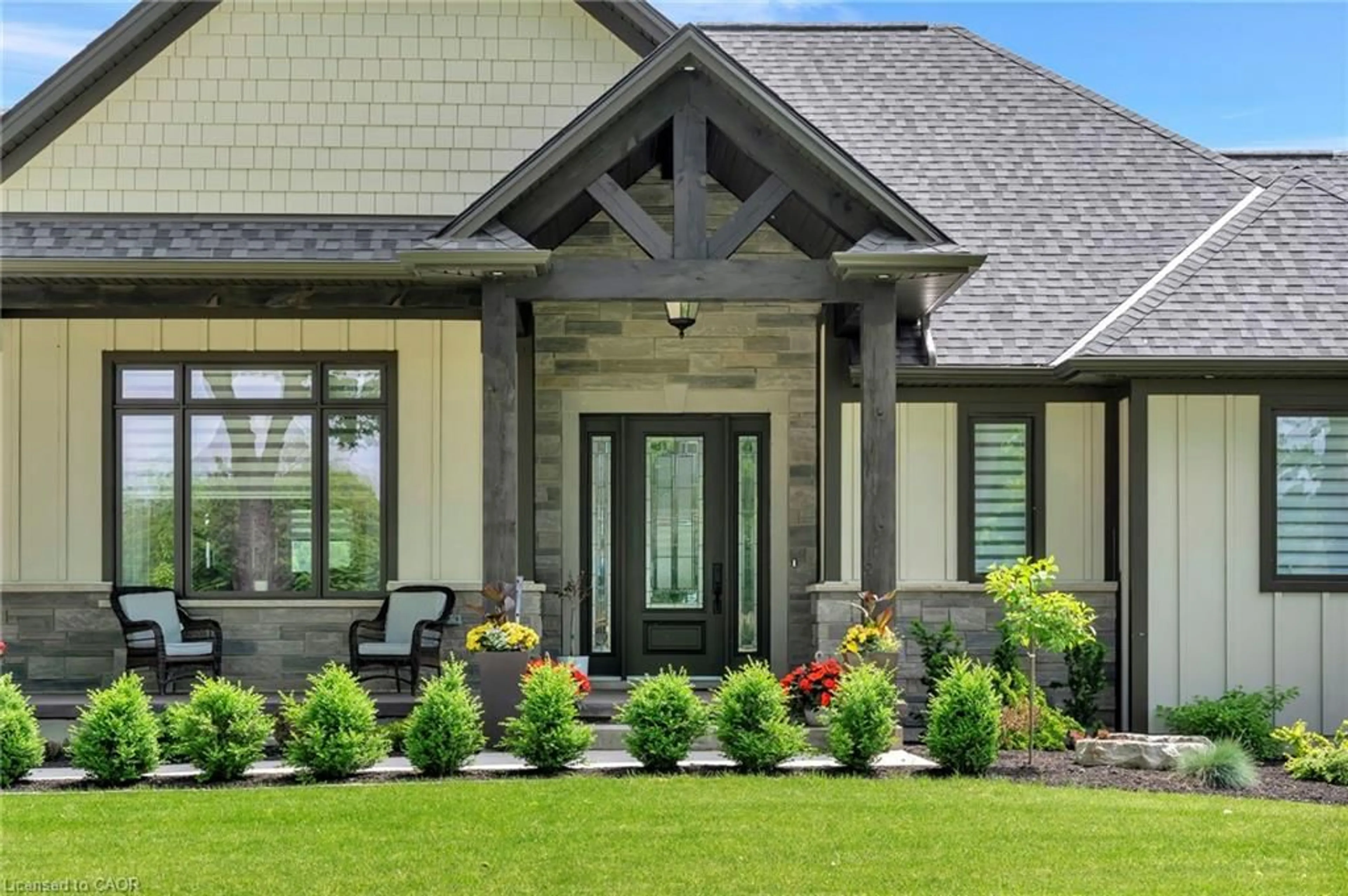 Home with brick exterior material, street for 1250 1st Concession Rd, Langton Ontario N0E 1G0
