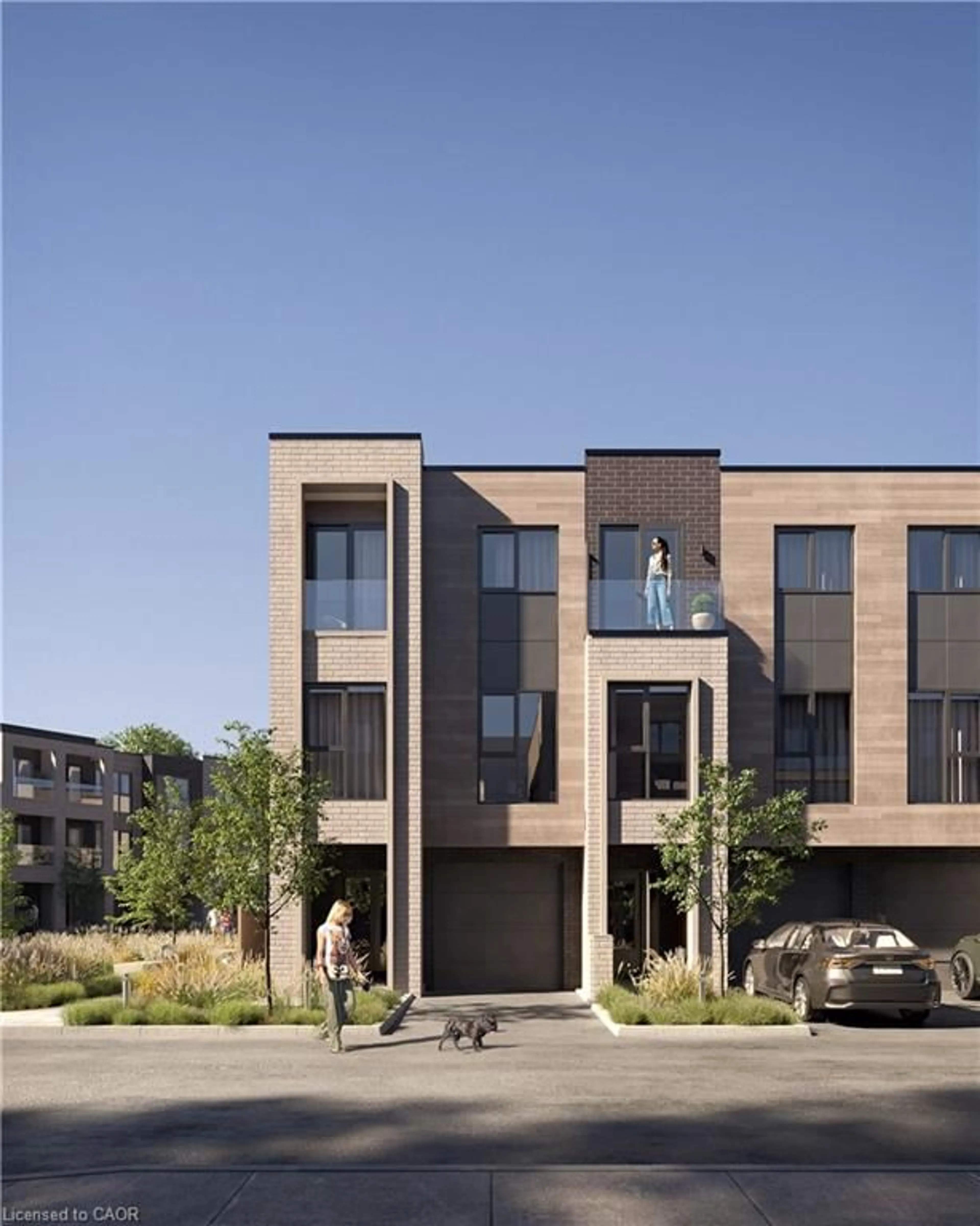 Home with brick exterior material, street for 11605 Trafalgar Rd #1101, Georgetown Ontario L7G 4S4