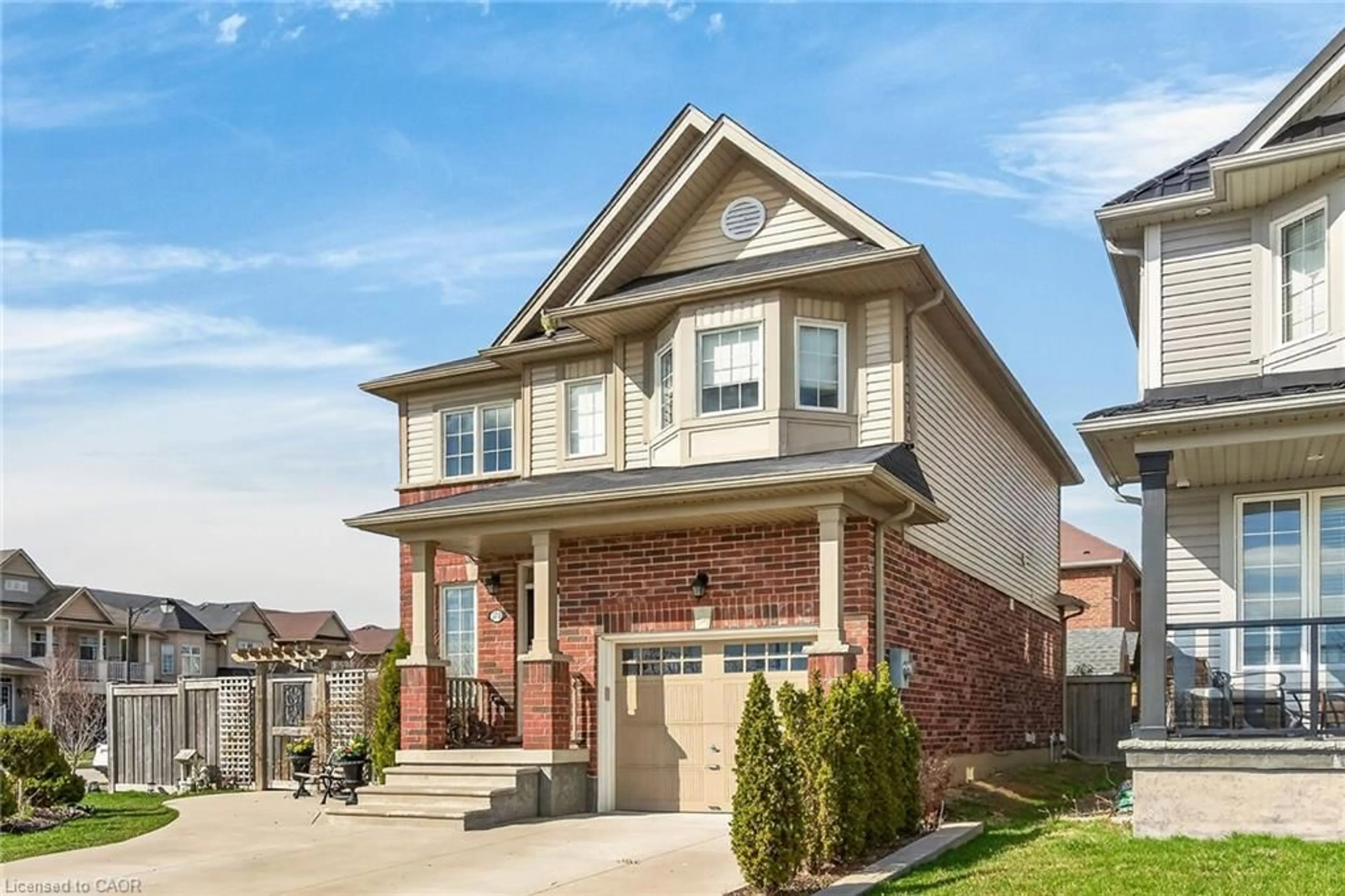 Home with brick exterior material, street for 370 Windwood Dr, Binbrook Ontario L0R 1C0