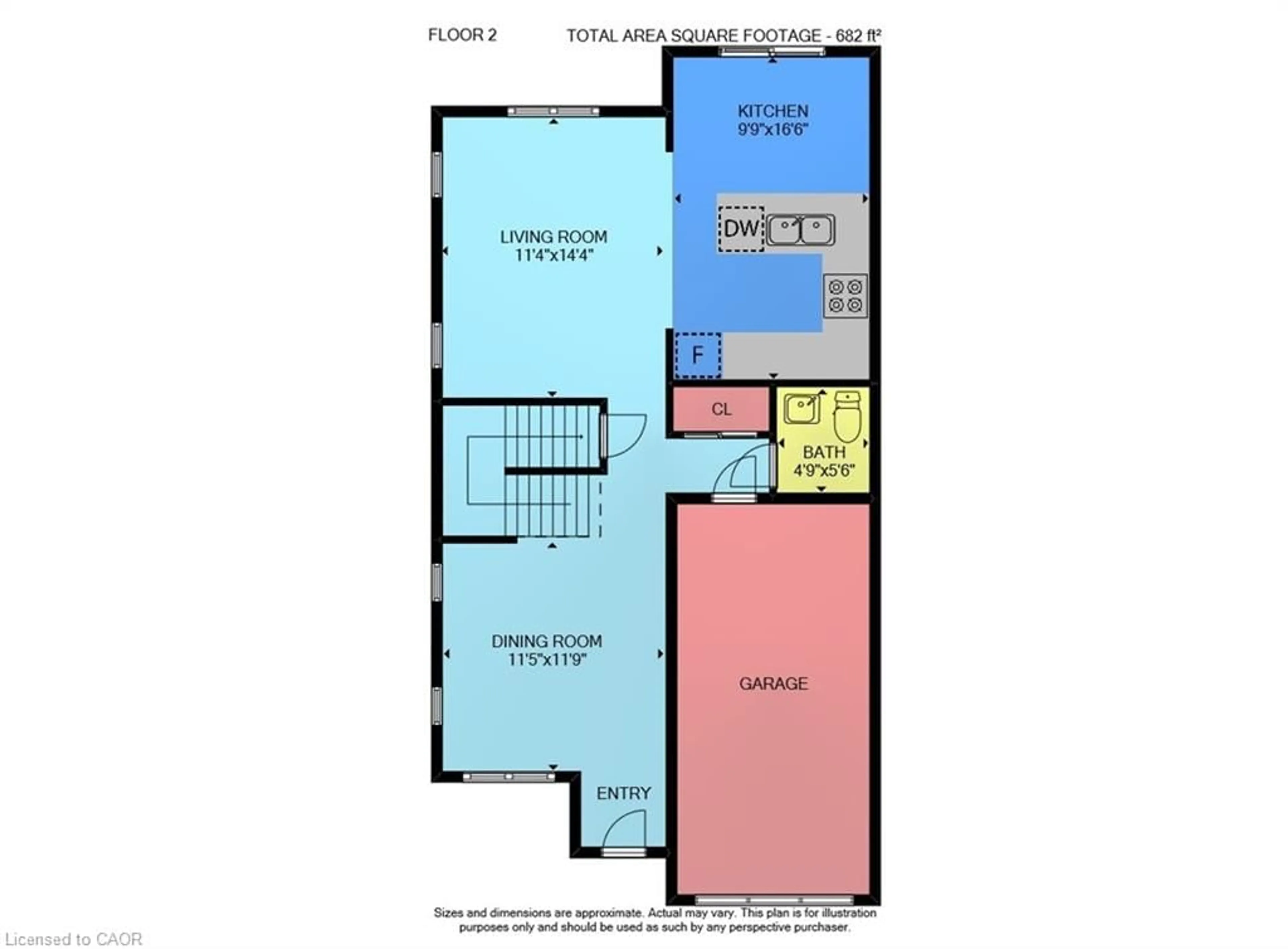 Floor plan for 370 Windwood Dr, Binbrook Ontario L0R 1C0