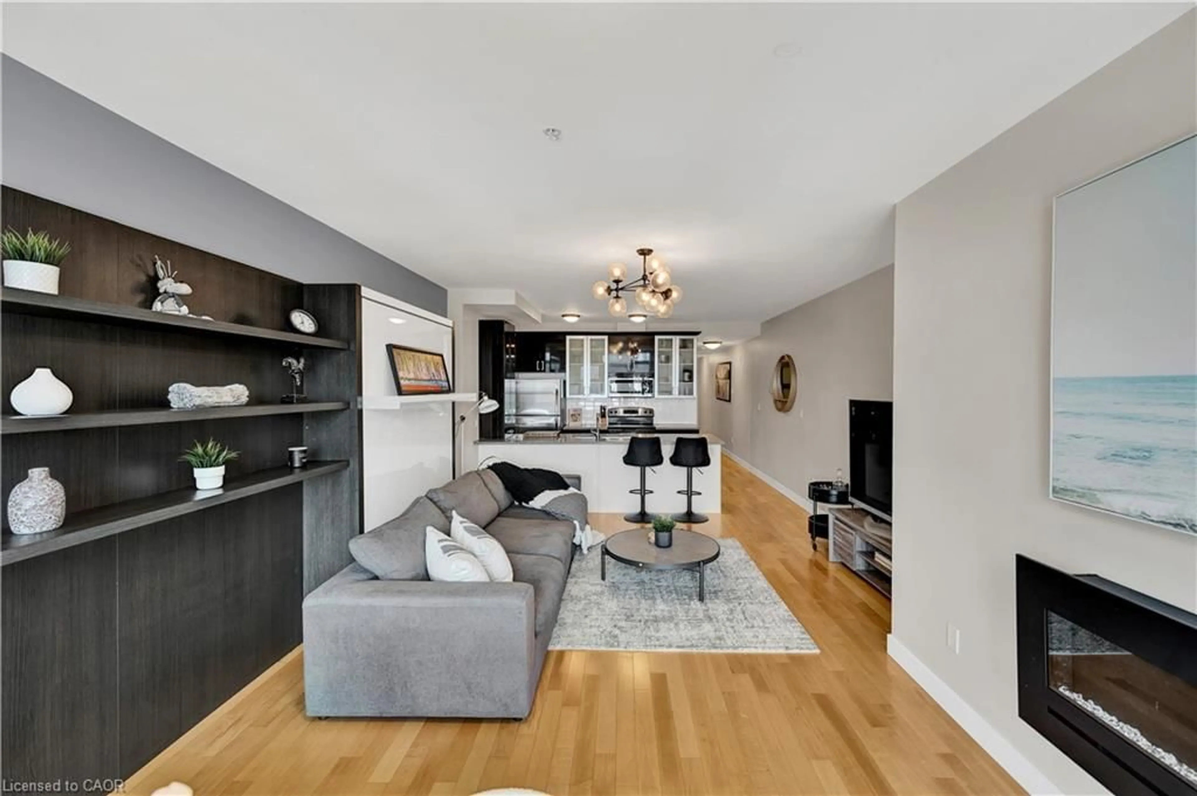 Living room with furniture, unknown for 188 King St #310, Waterloo Ontario N2J 0C6