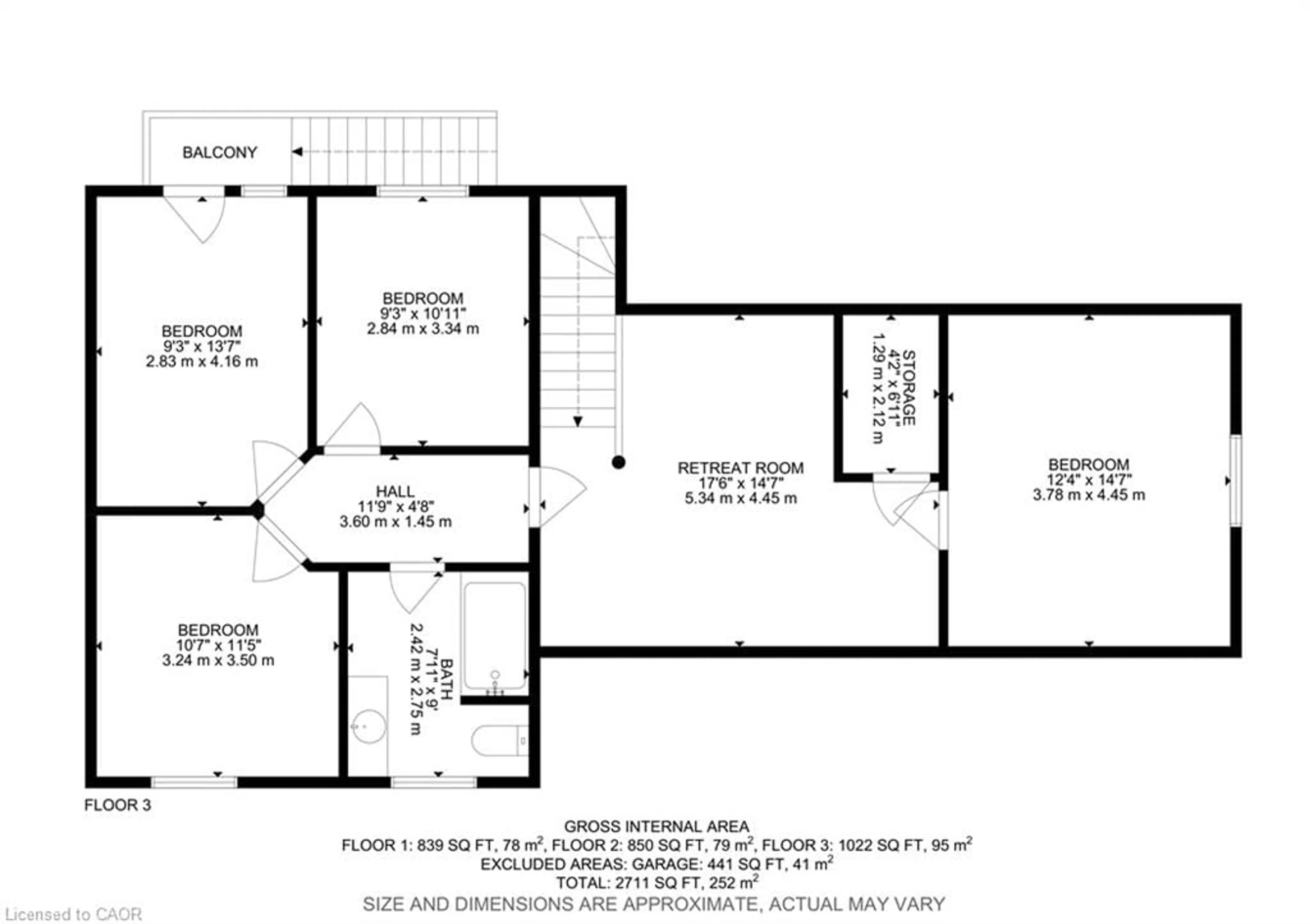Floor plan for 9948 Northville Cres, Thedford Ontario N0M 2N0