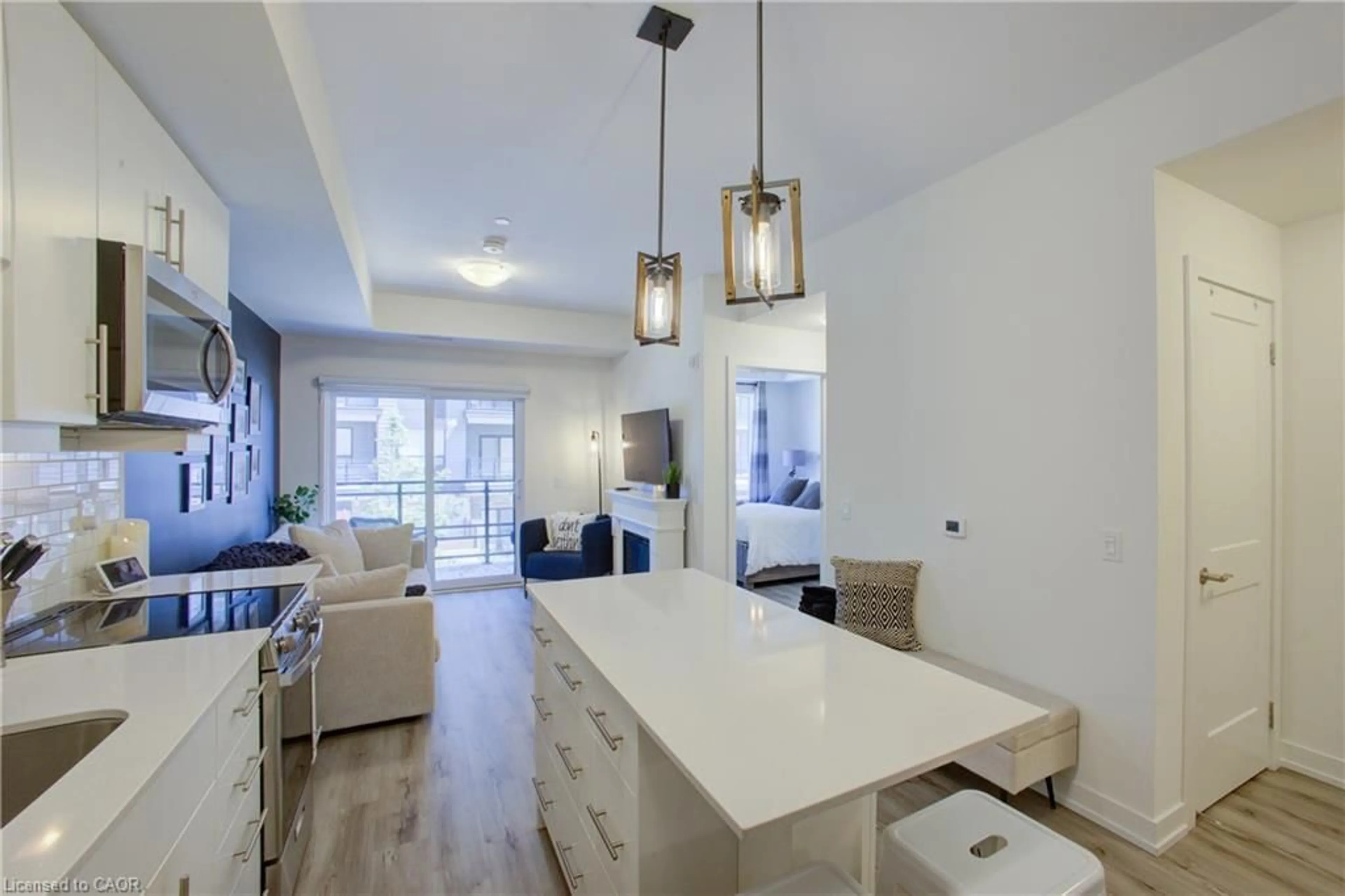 Open concept kitchen, unknown for 243 Northfield Dr #208, Waterloo Ontario N2K 0H2