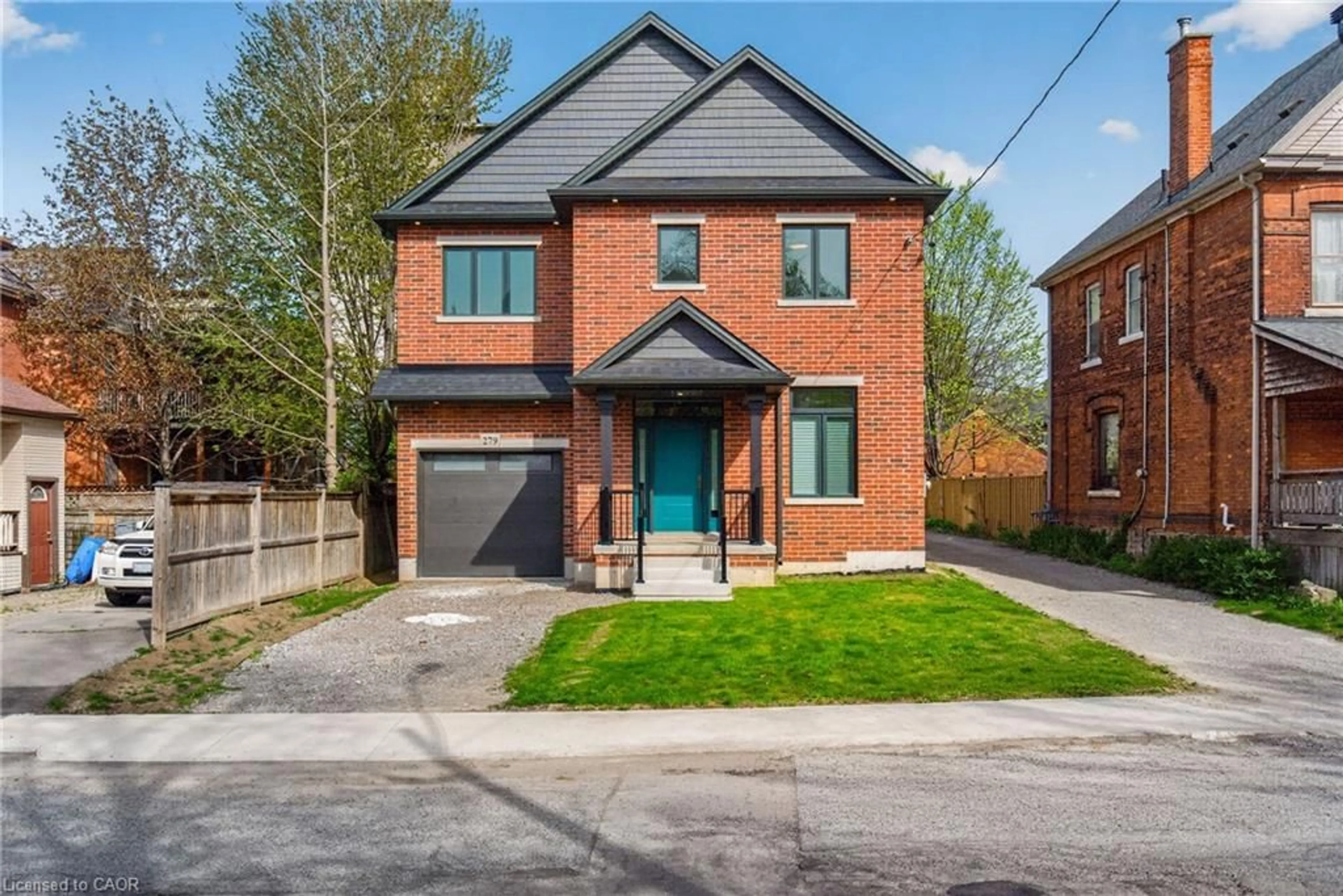 Home with brick exterior material, street for 279 Hess St, Hamilton Ontario L8P 3P6