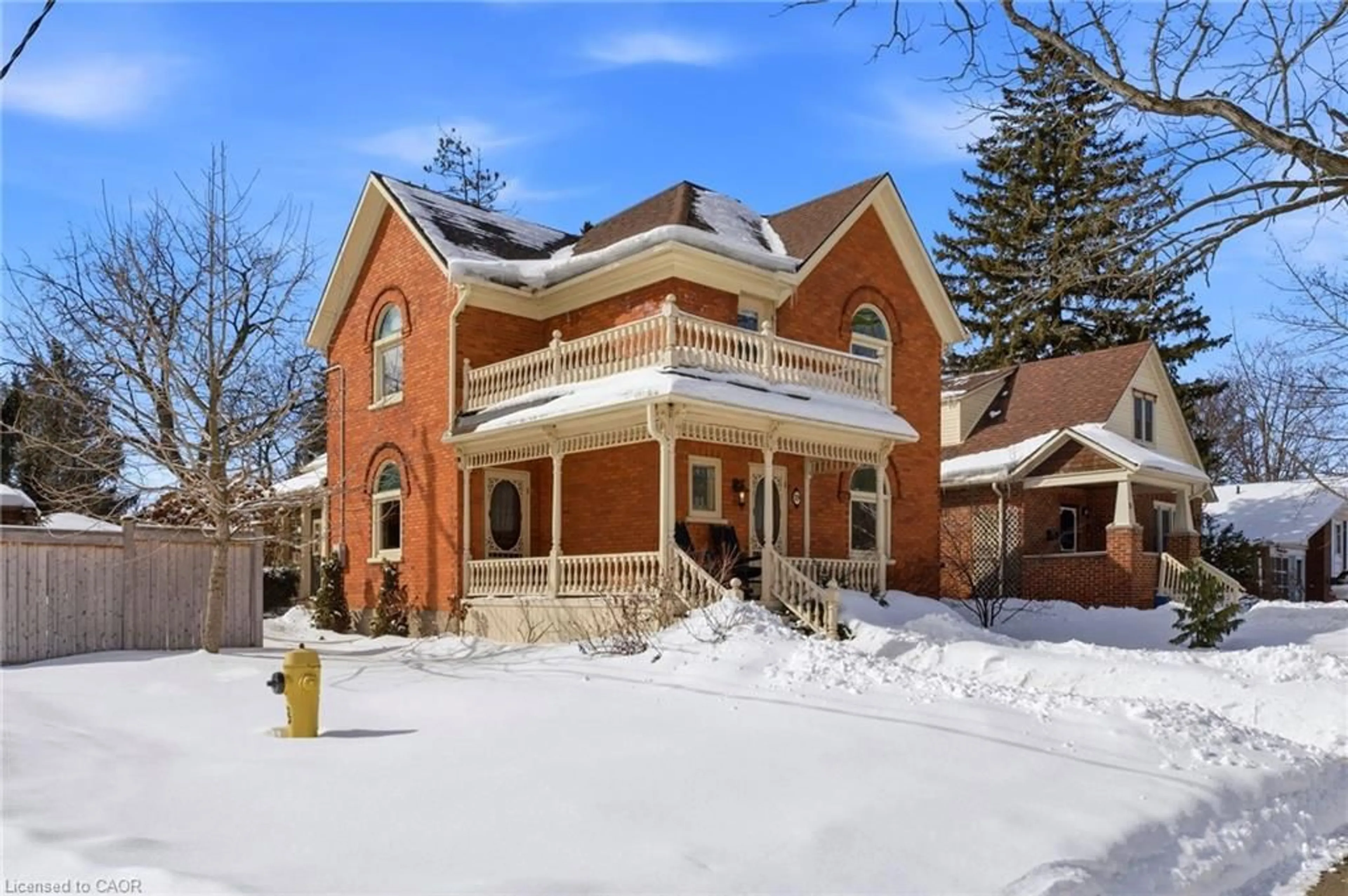 Home with brick exterior material, street for 19 Riverside Dr, Elmira Ontario N3B 1R4