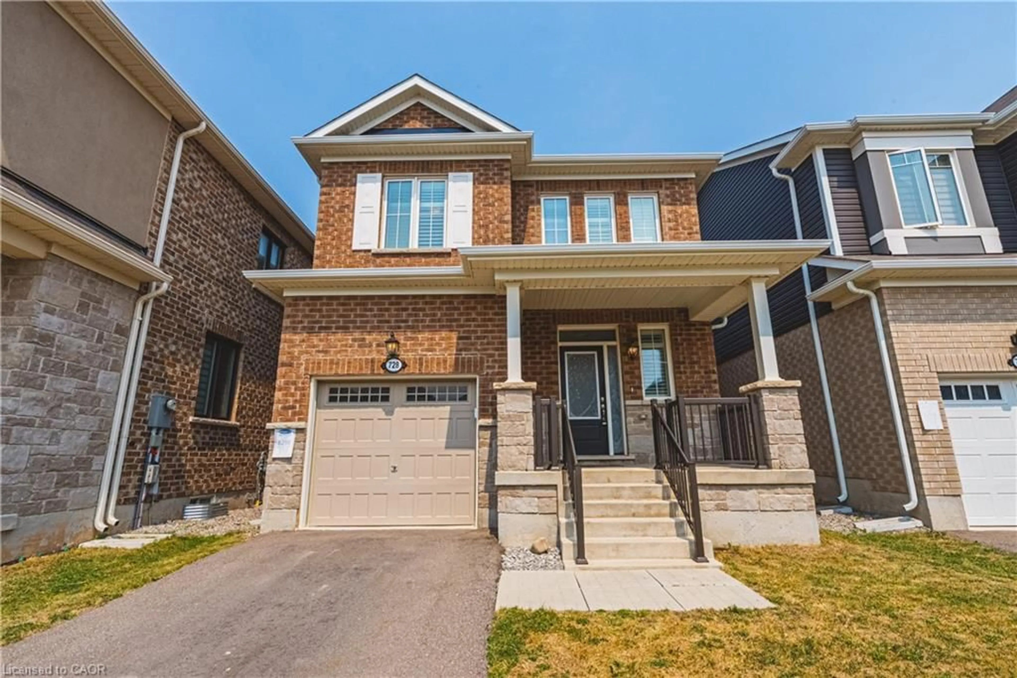 Home with brick exterior material, street for 728 Kennedy Cir, Milton Ontario L9E 1R9