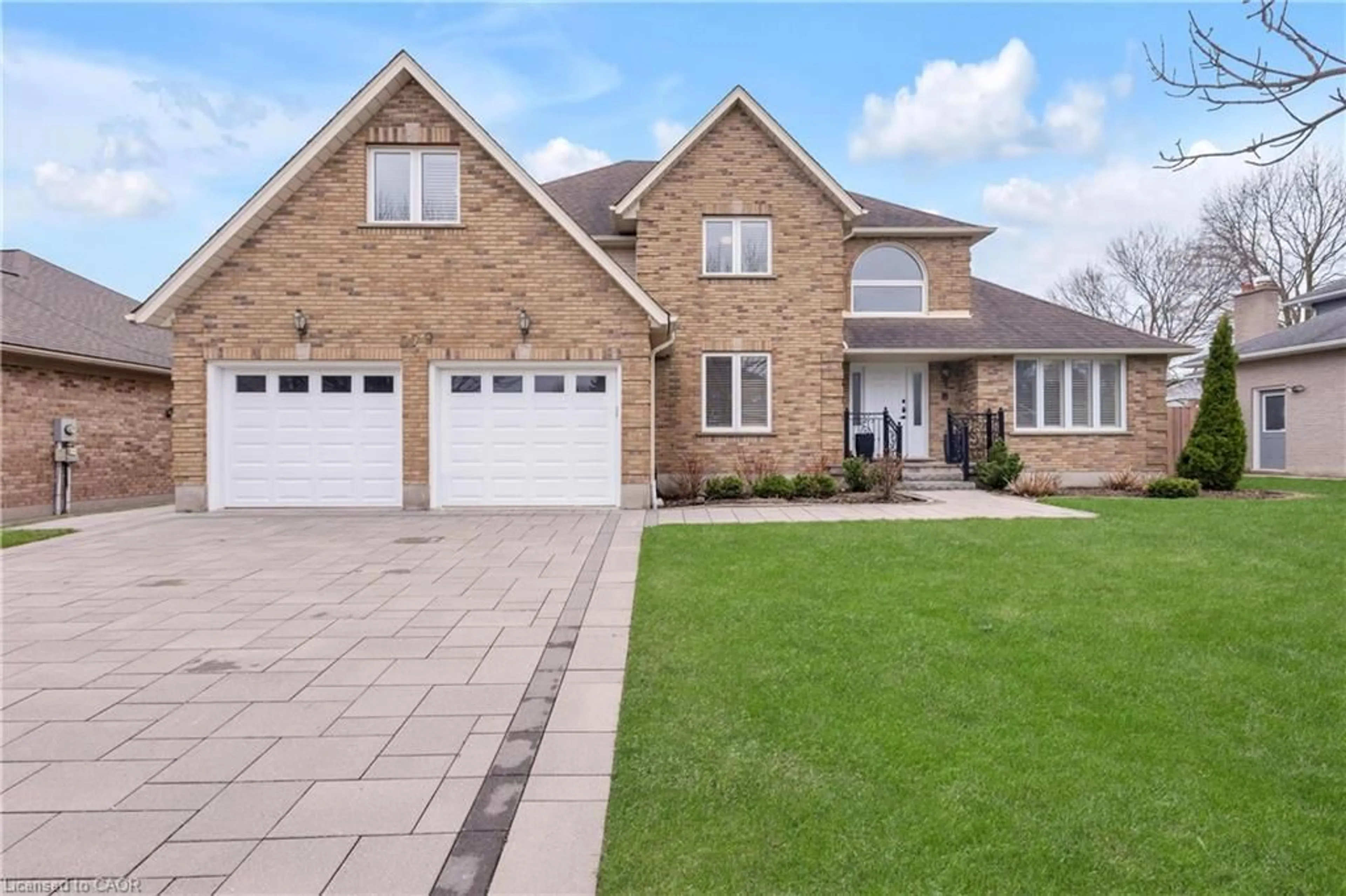 Home with brick exterior material, street for 579 Paradise Cres, Waterloo Ontario N2T 2J7