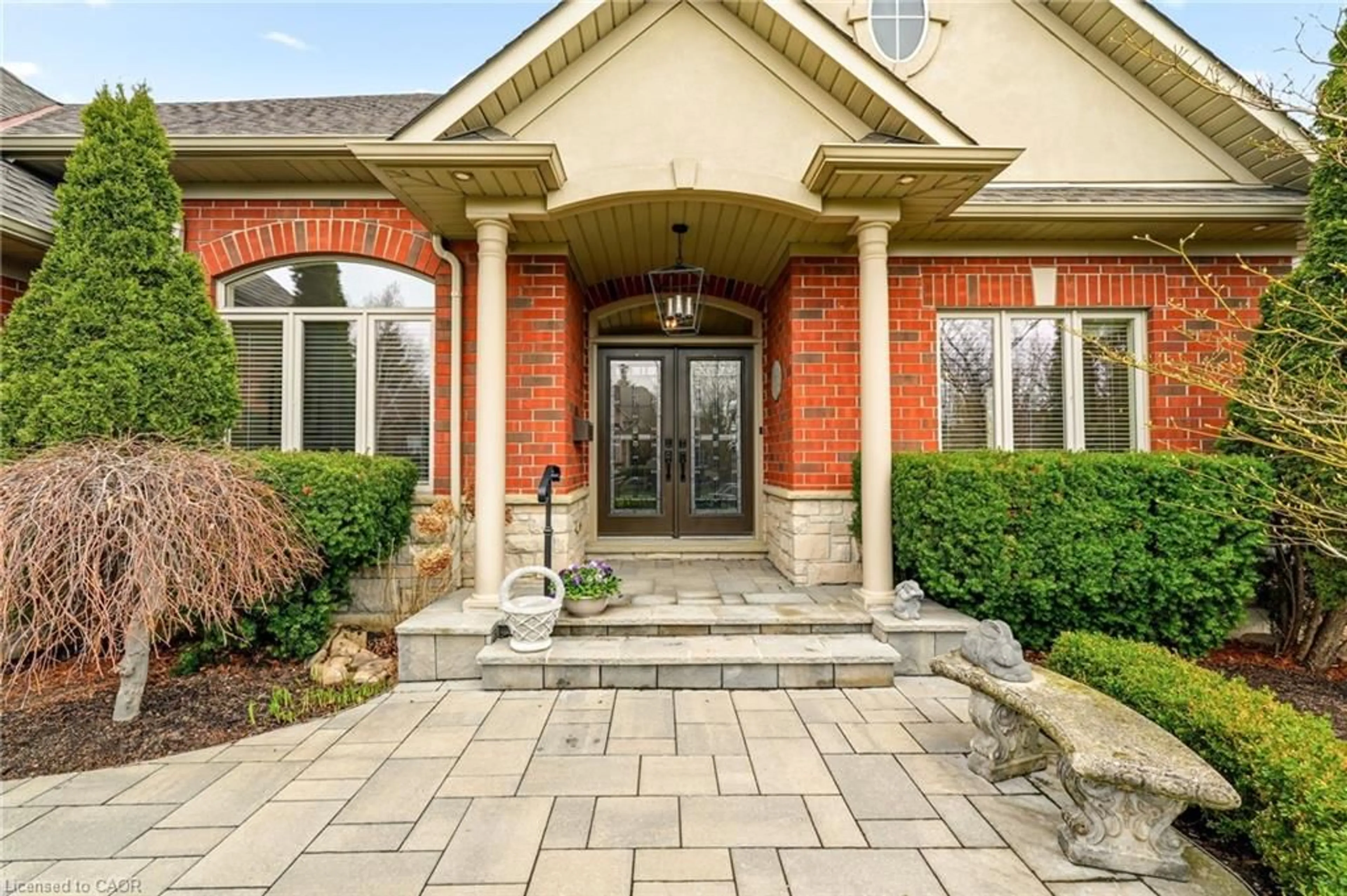 Home with brick exterior material, street for 49 Rockcliffe Rd, Waterdown Ontario L9H 7H5