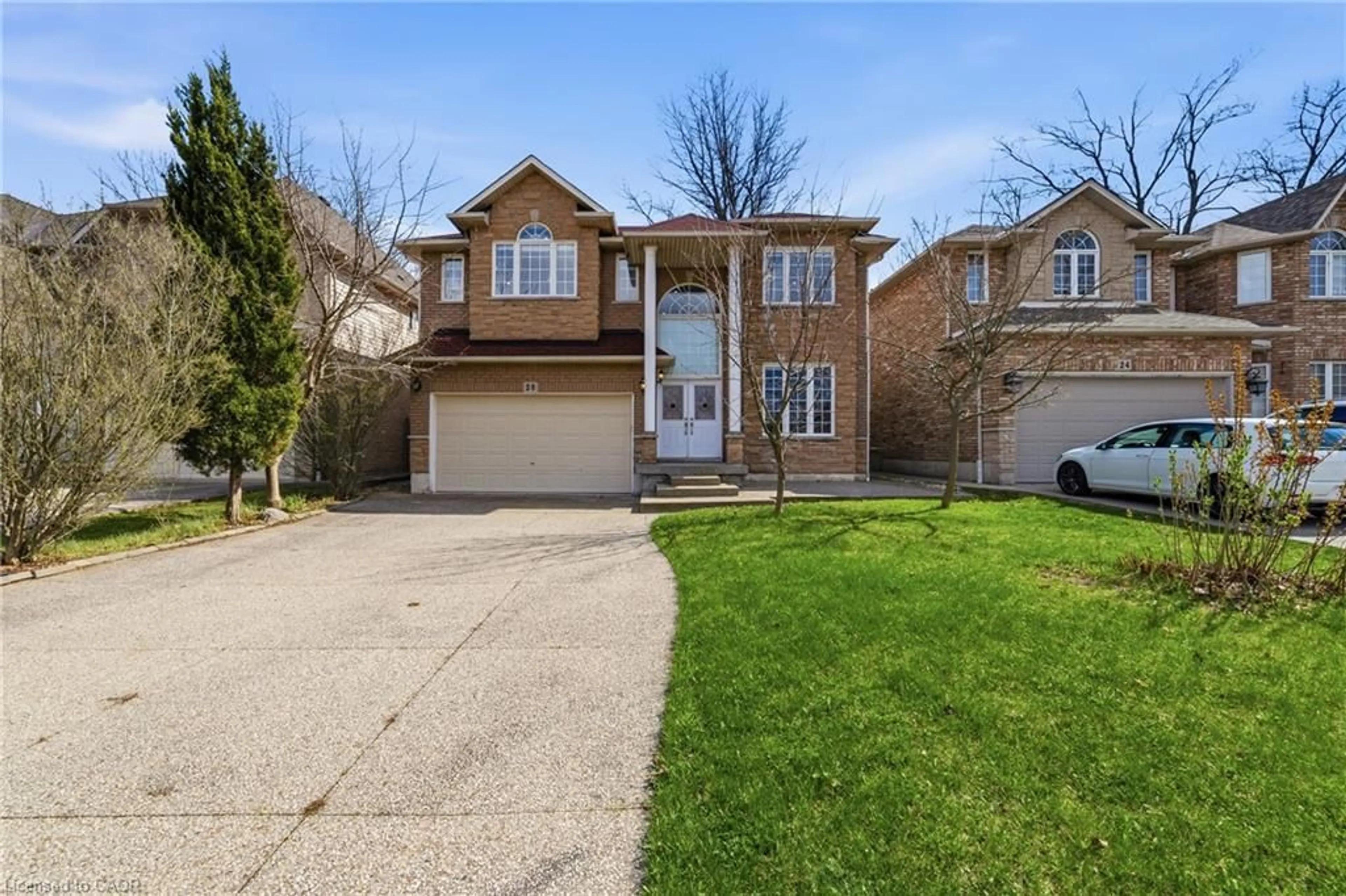 Home with brick exterior material, street for 28 Shrewsbury St, Ancaster Ontario L9K 1P9