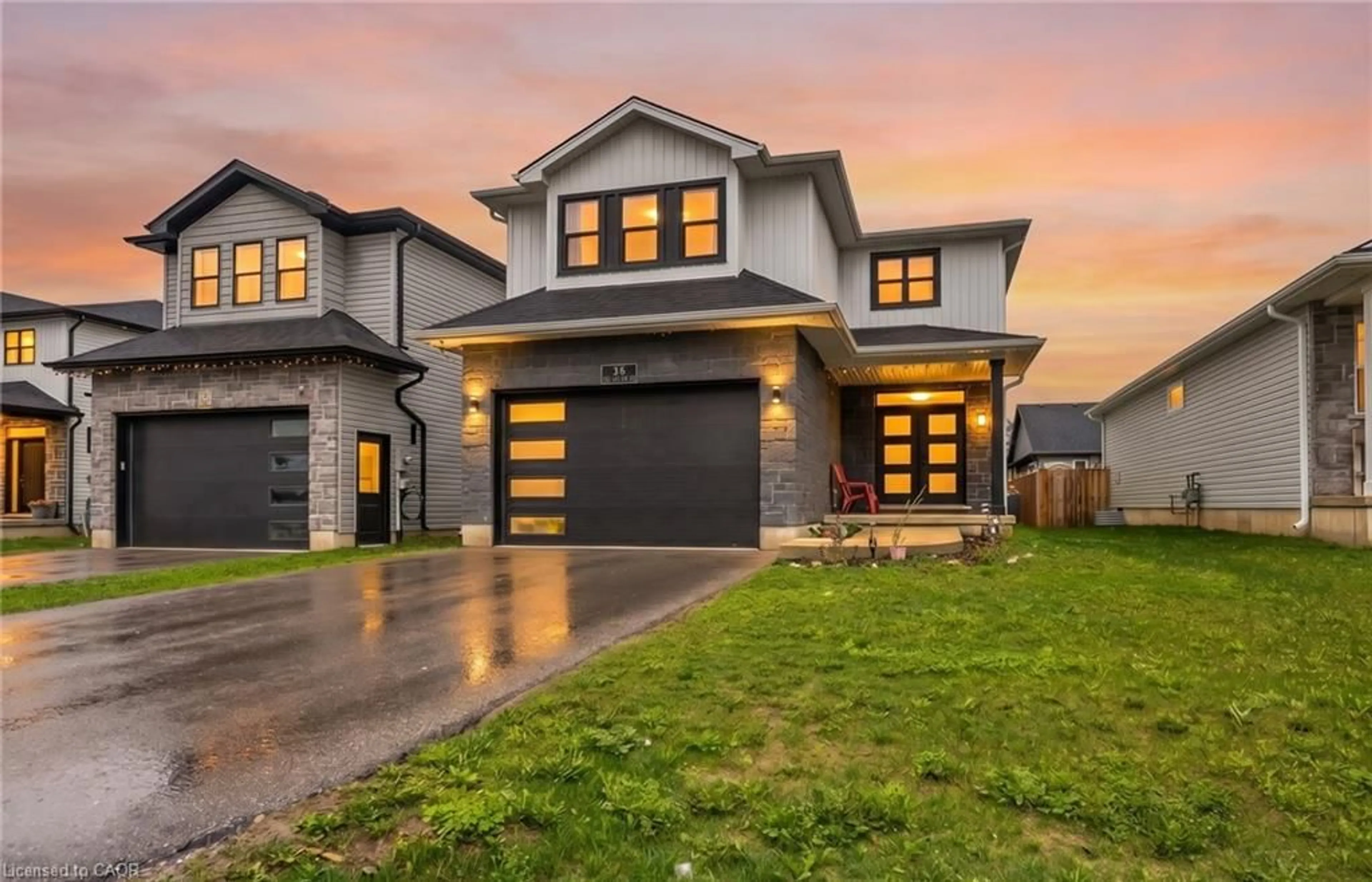 Home with brick exterior material, street for 48 Cash Cres, Ingersoll Ontario N5C 0E2