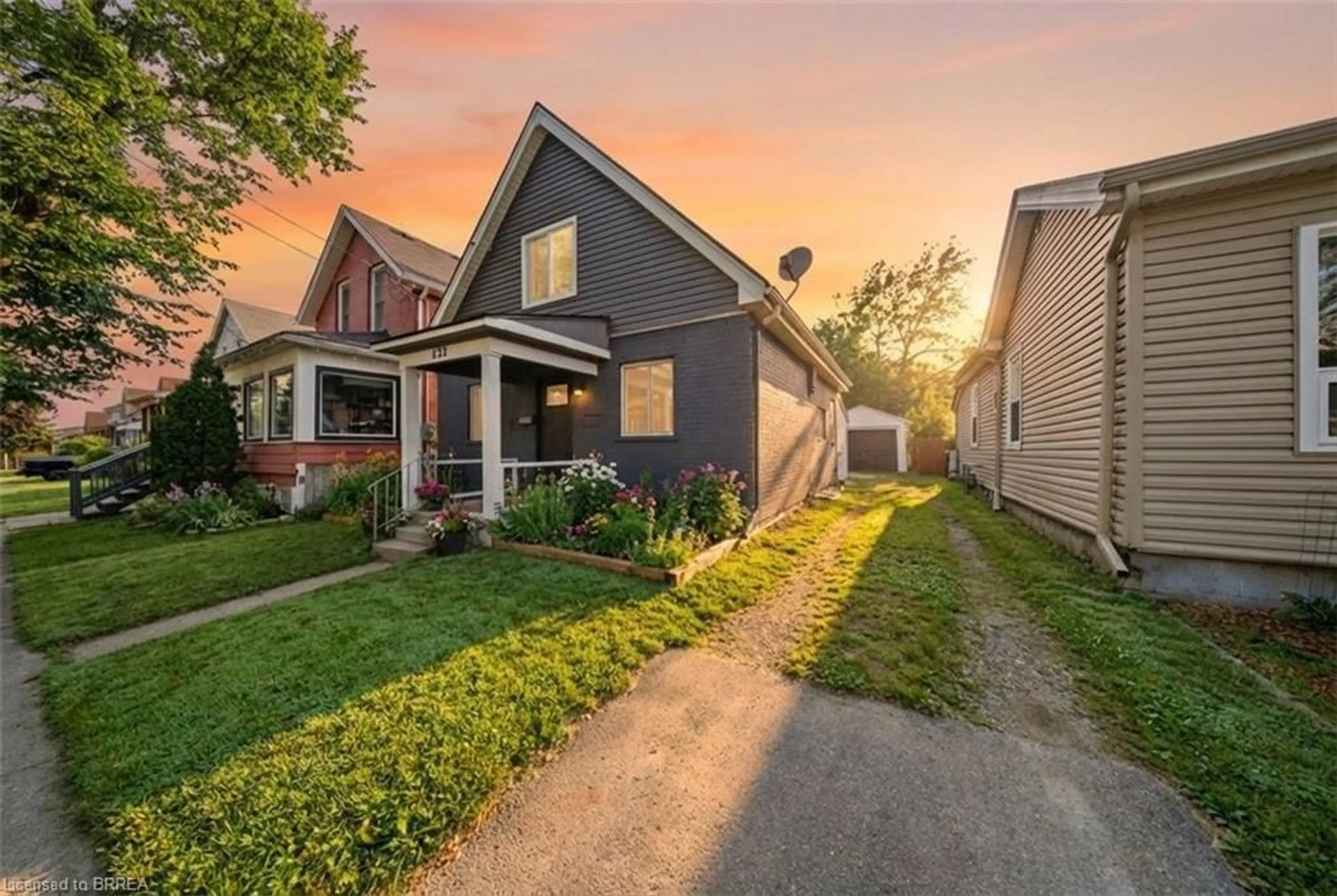 Home with brick exterior material, street for 232 Grey St, Brantford Ontario N3S 4W7