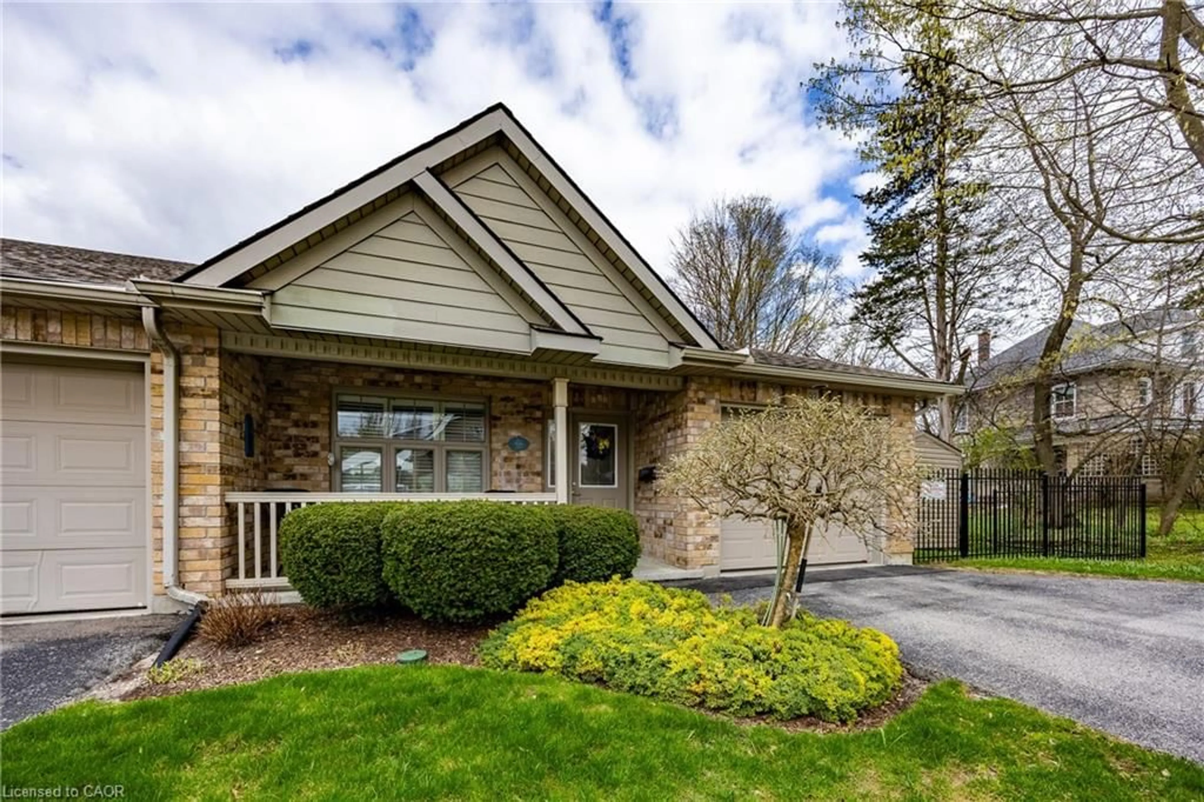 Home with brick exterior material, street for 93 Elmhurst Ave #8, Simcoe Ontario N3Y 3G1