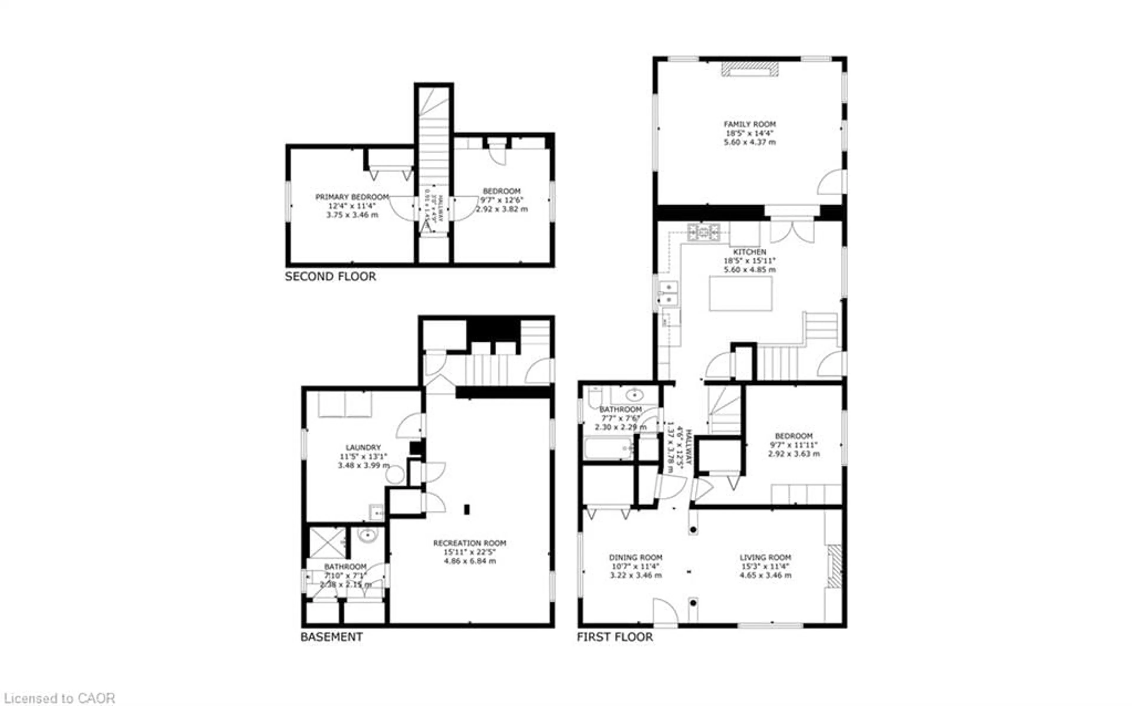 Floor plan for 302 Fishers Glen Rd, Vittoria Ontario N0E 1W0