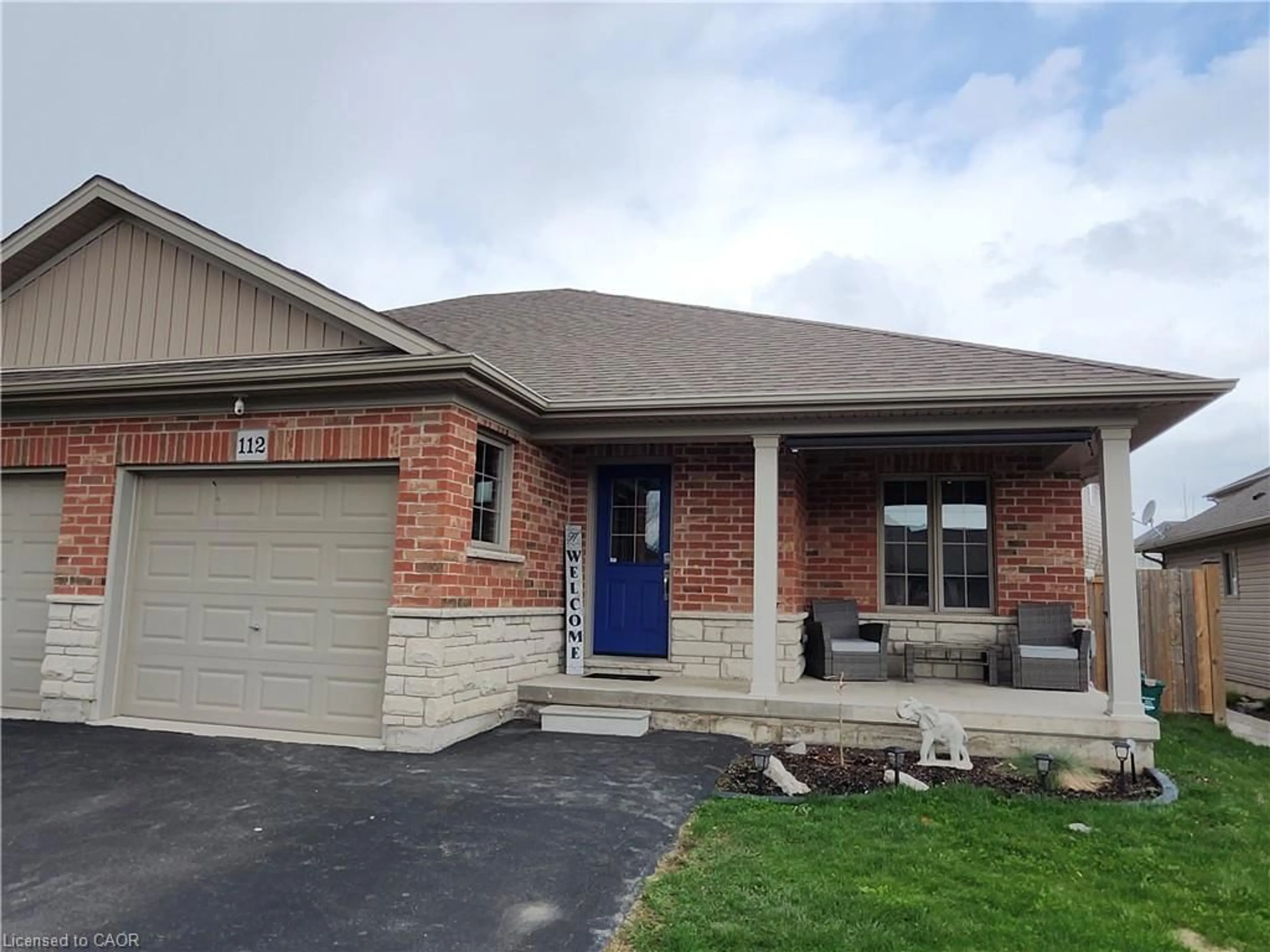 Home with brick exterior material, street for 112 Anastasia Blvd, Smithville Ontario L0R 2A0