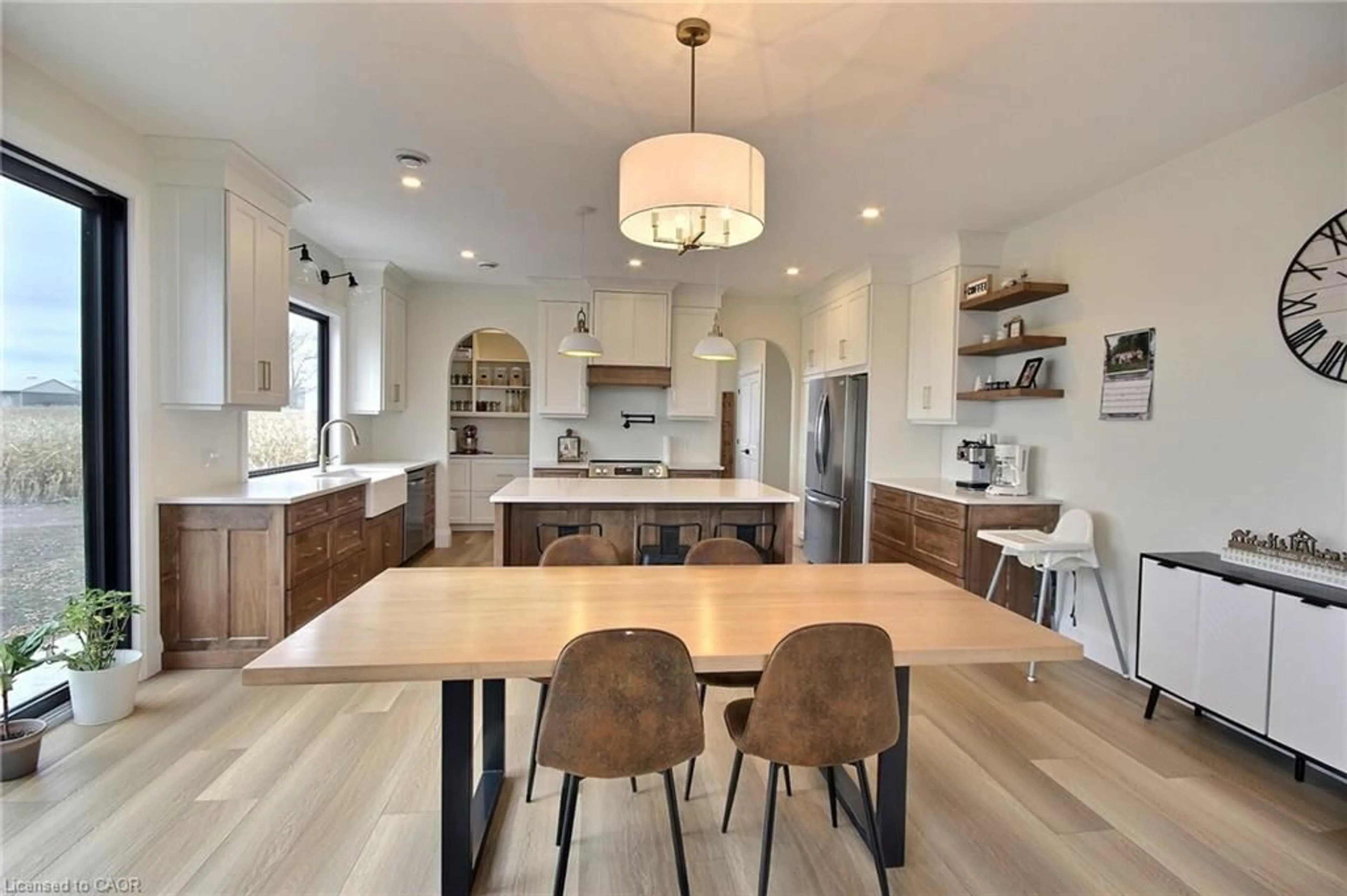 Open concept kitchen, unknown for 6589 Road 164, Monkton Ontario N0K 1P0