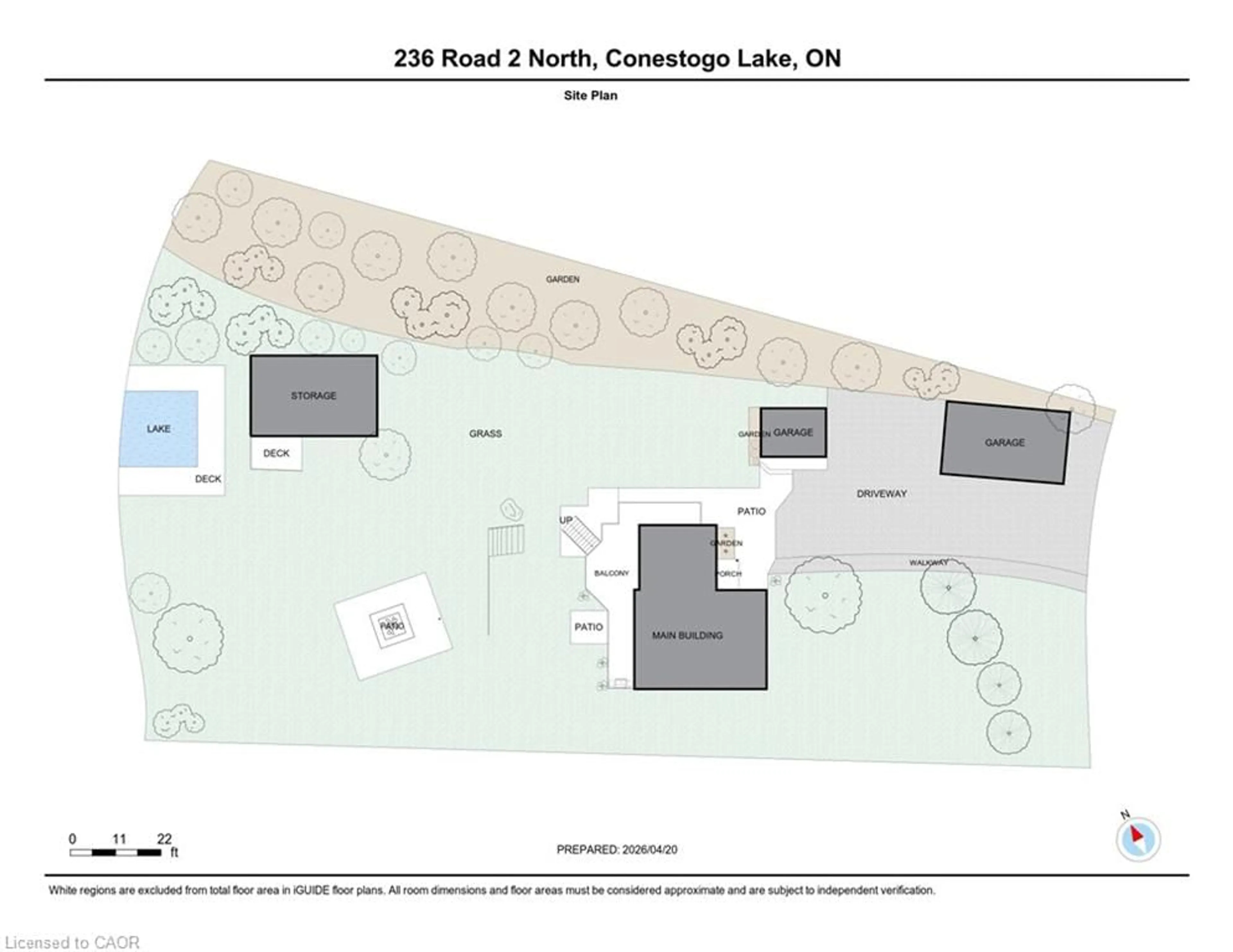 Floor plan for 236 Road 2, Conestogo Lake Ontario N0G 2K0