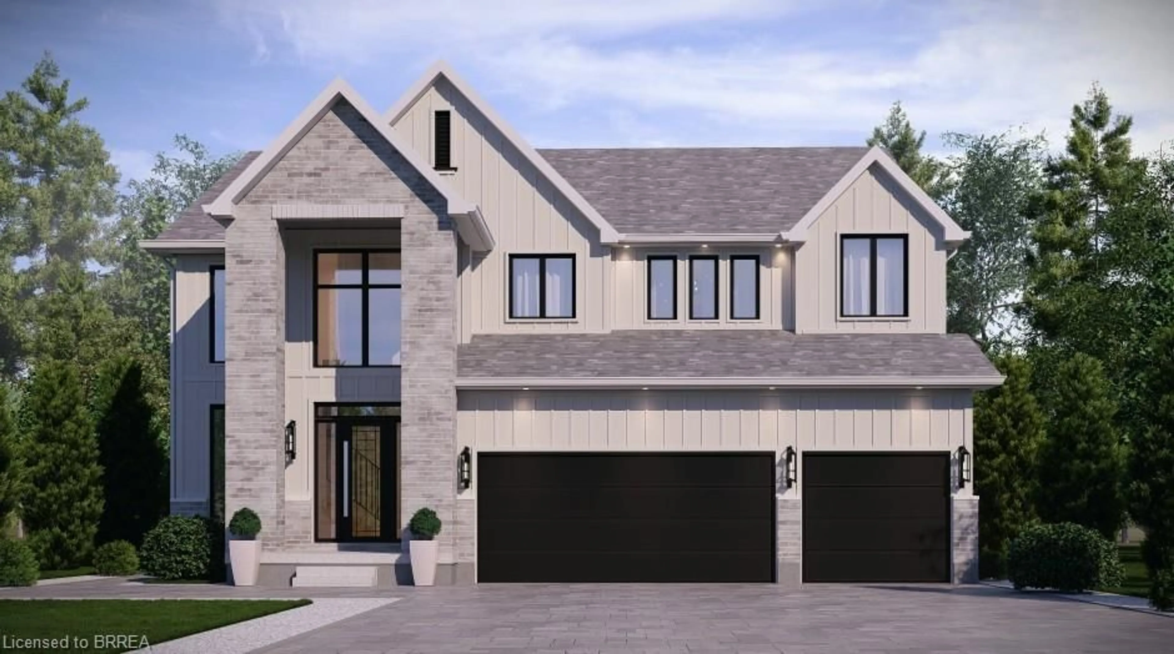 Home with brick exterior material, street for LOT 9 Sass Cres, Paris Ontario N3L 0E9