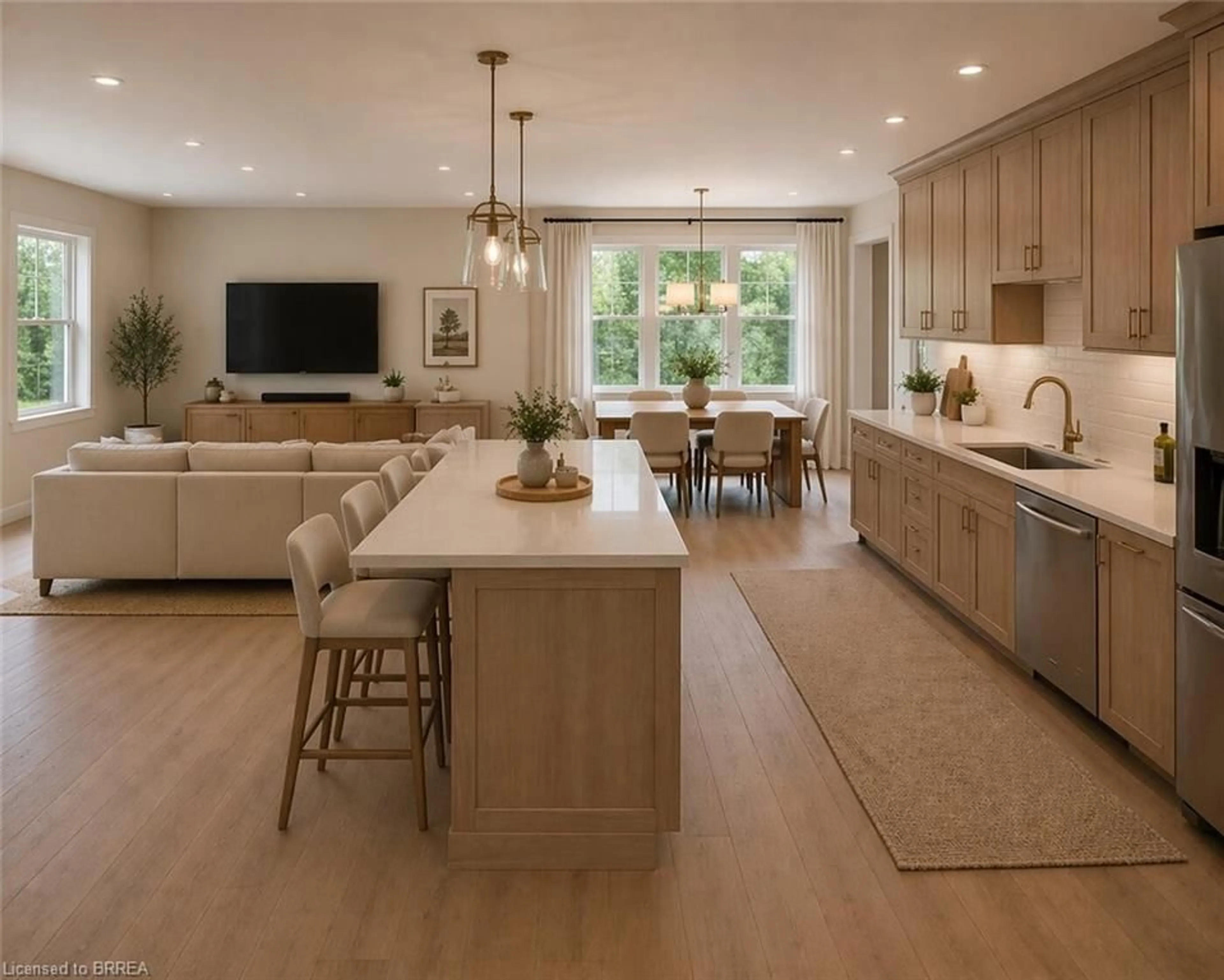 Open concept kitchen, unknown for LOT 15 Sass Cres, Paris Ontario N3L 0E9