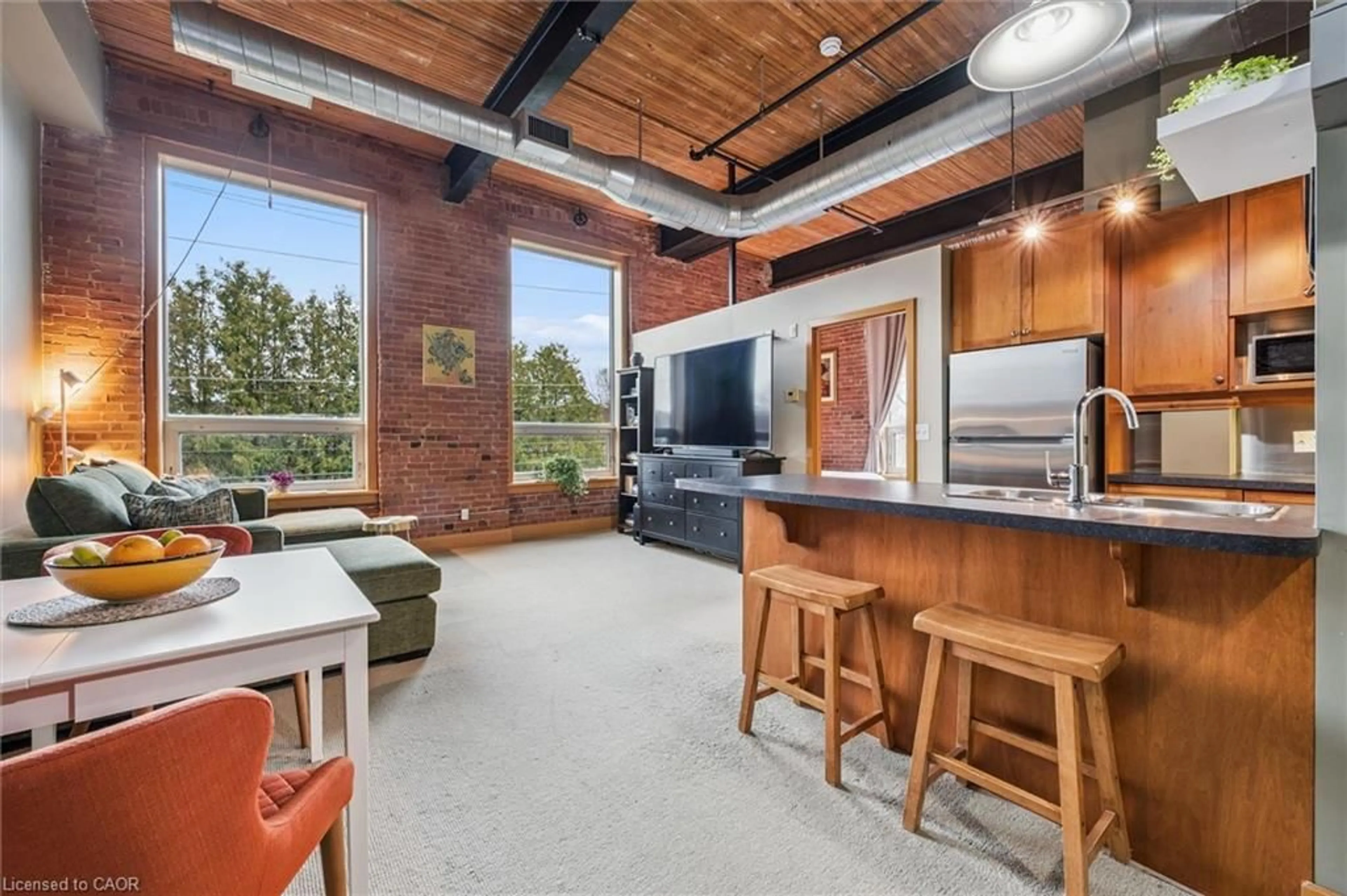 Open concept kitchen, unknown for 26 Ontario St #227, Guelph Ontario N1E 7K1