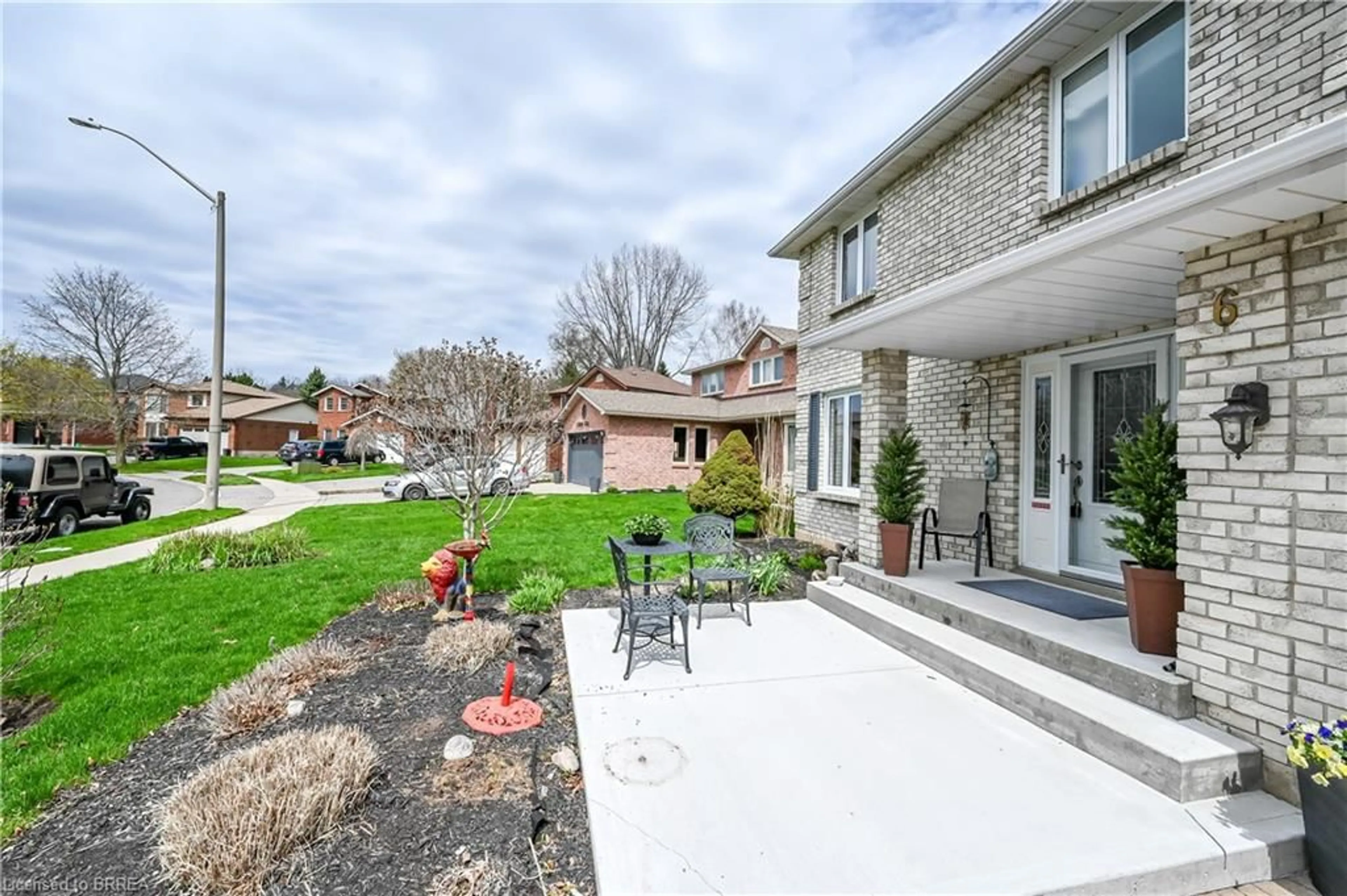 Patio, street for 6 Winter Way, Brantford Ontario N3T 6E6
