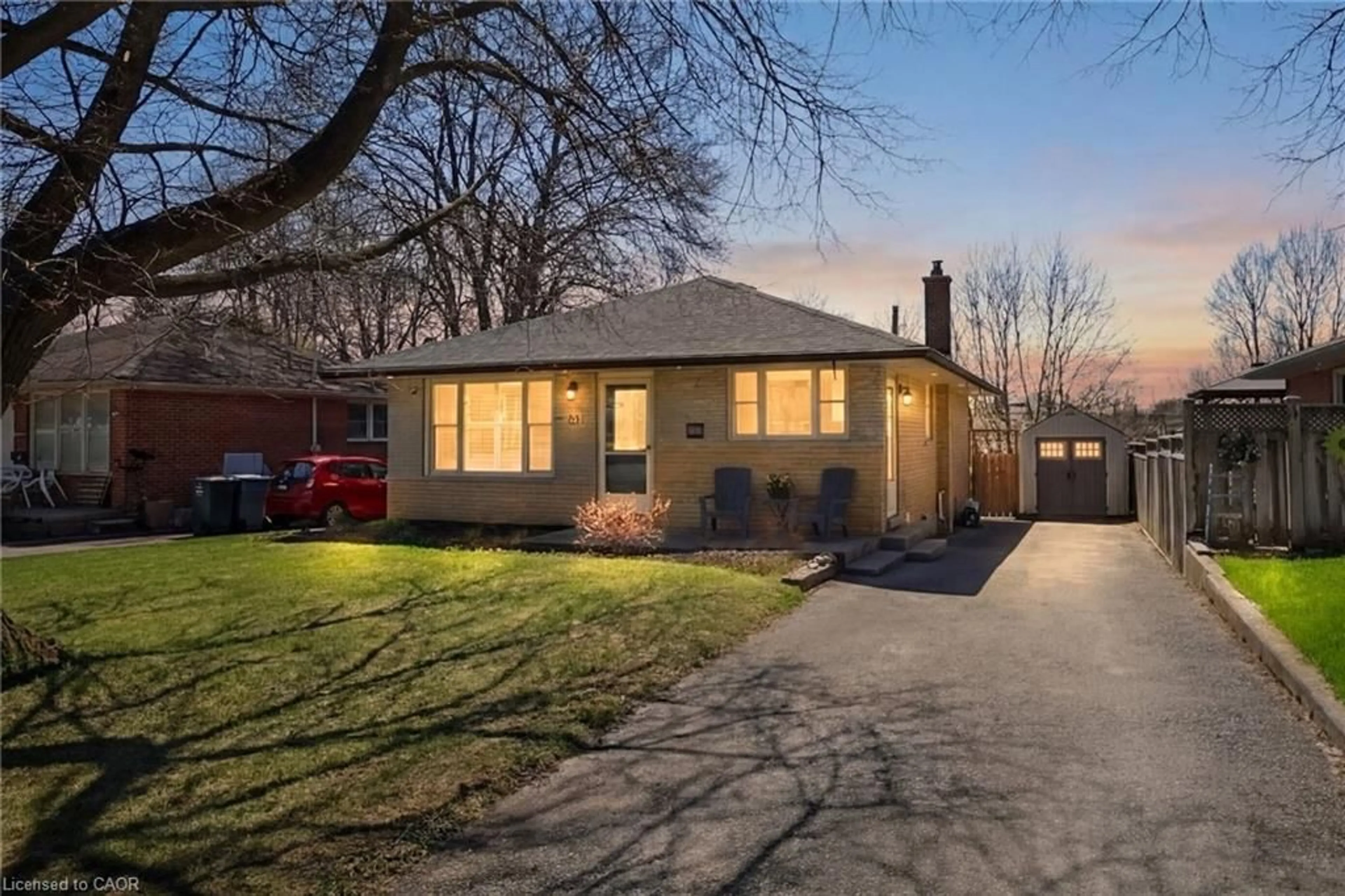 Home with brick exterior material, street for 48 Knightswood Blvd, Guelph Ontario N1E 3W5