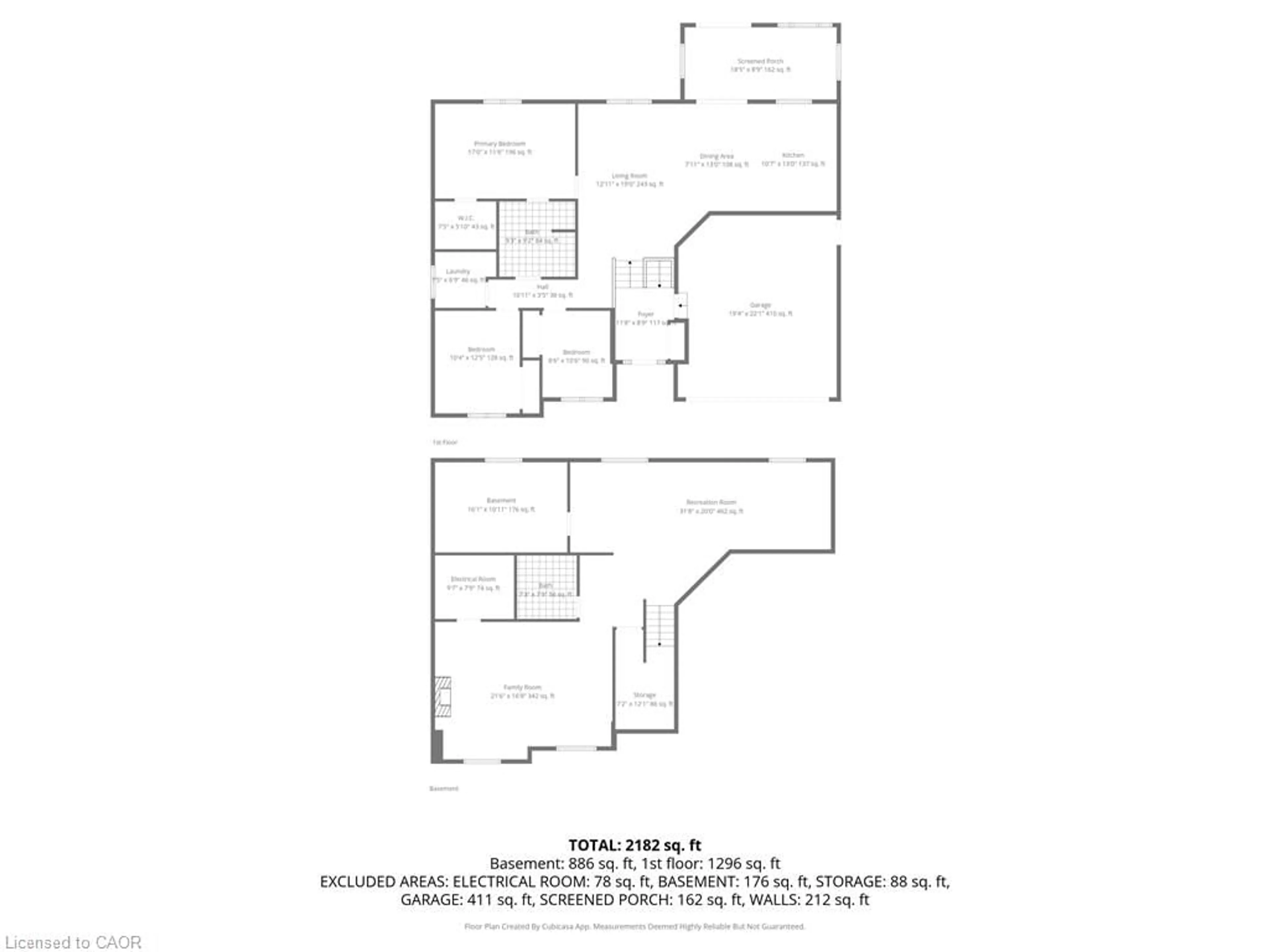 Floor plan for 16 Macpherson Dr, Paris Ontario N3L 4B6