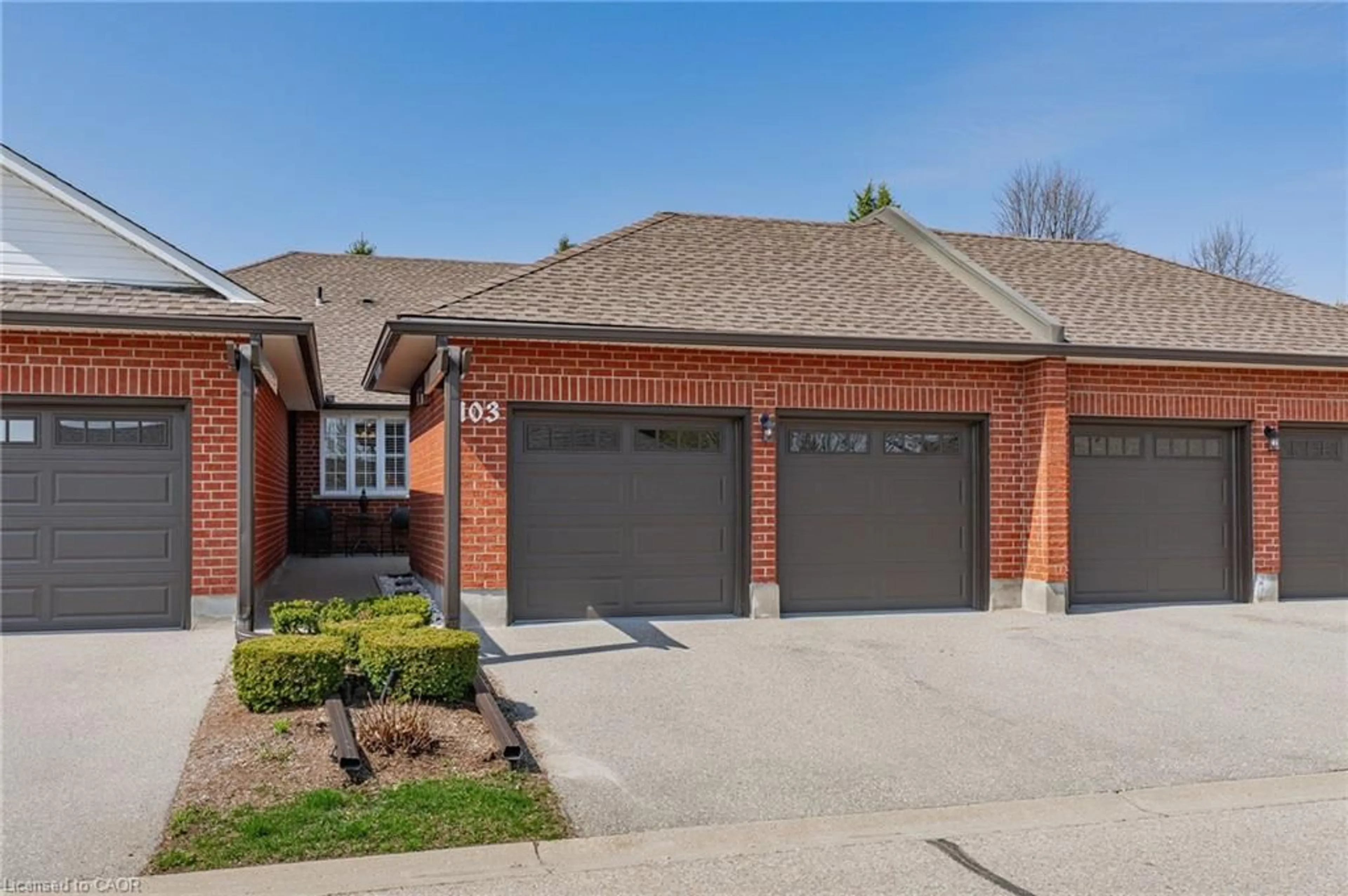 Home with brick exterior material, street for 10 Isherwood Ave #103, Cambridge Ontario N1R 8L8