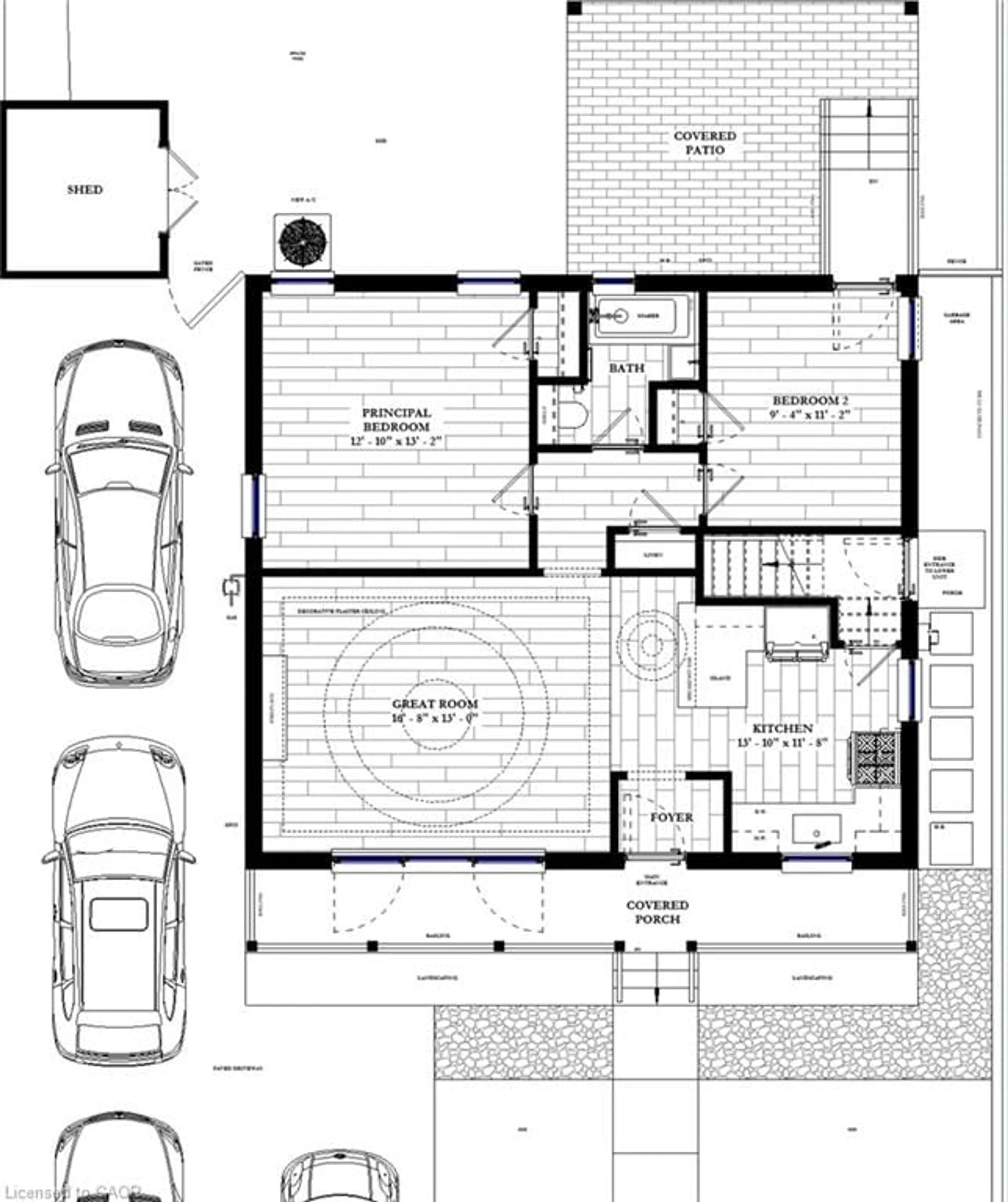 Floor plan for 34 Christopher Dr, Cambridge Ontario N1R 4R4