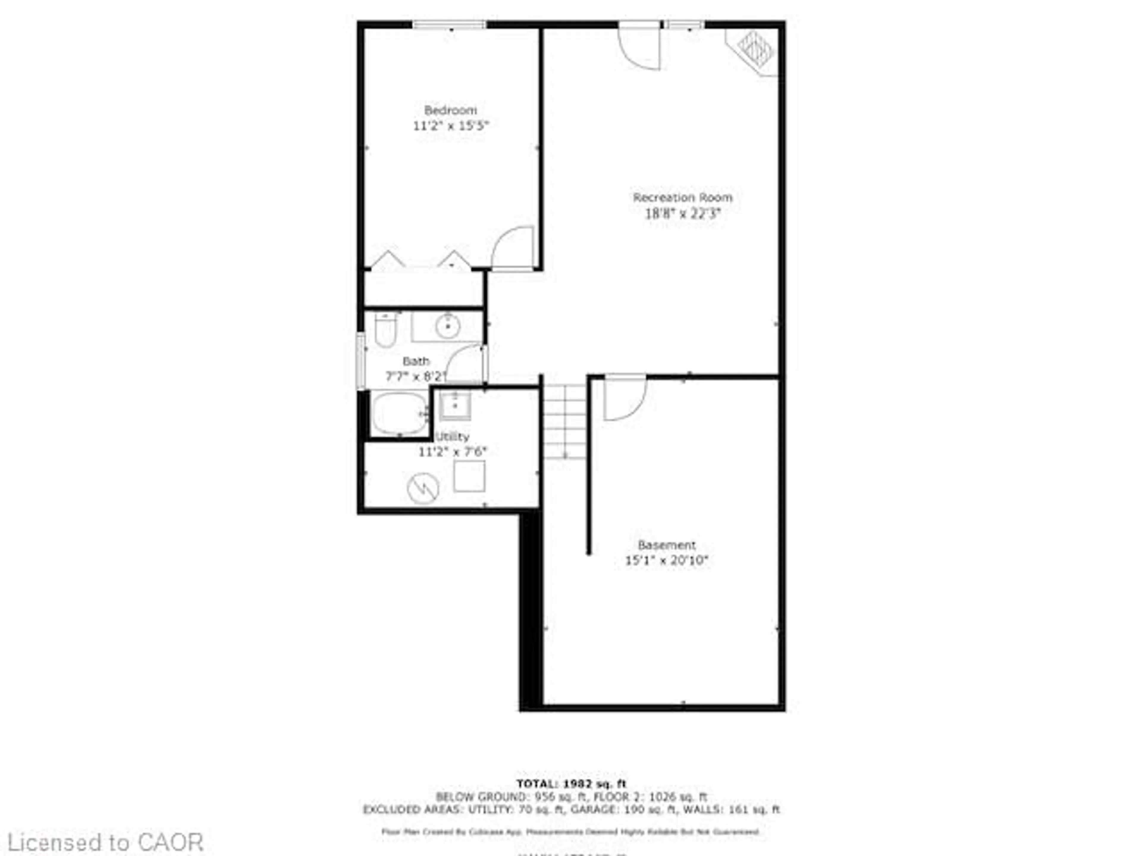 Floor plan for 409 Queen St #8, Simcoe Ontario N3Y 0A1