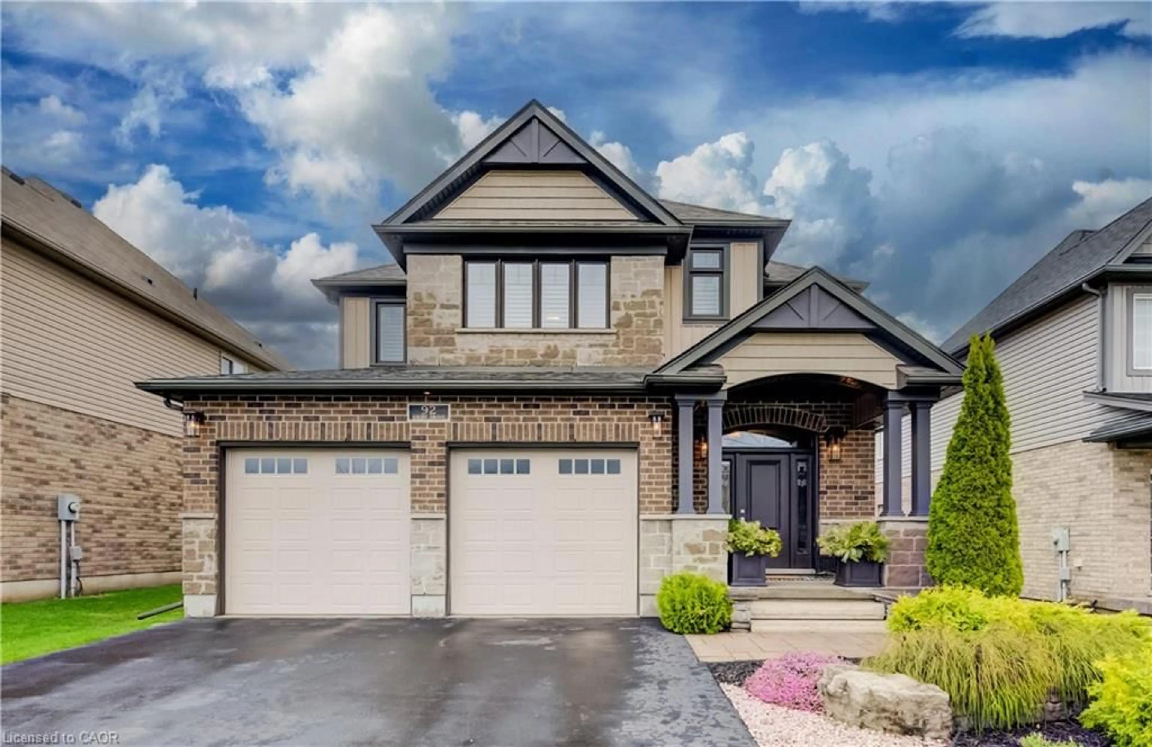 Home with brick exterior material, street for 92 Kropf Dr, Baden Ontario N3A 4S3